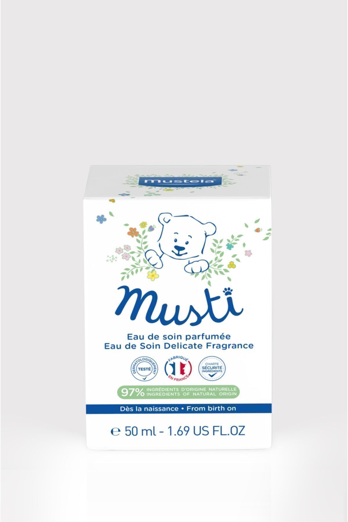 Mustela Musti Eau De Soin 50 мл - безалкогольные духи для малышей 11600