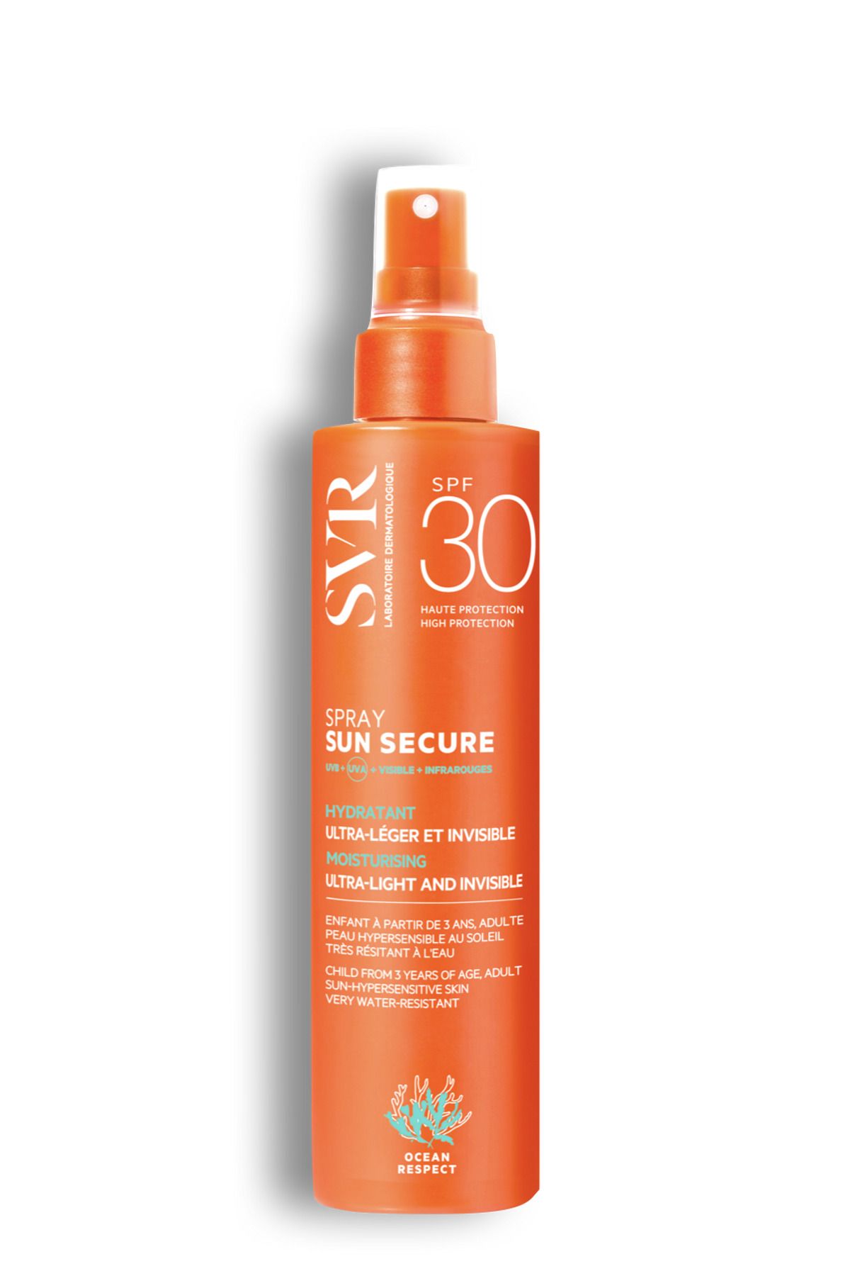 SVR Sun Secure Спрей-гидратант Spf30 200 мл SVR003204-