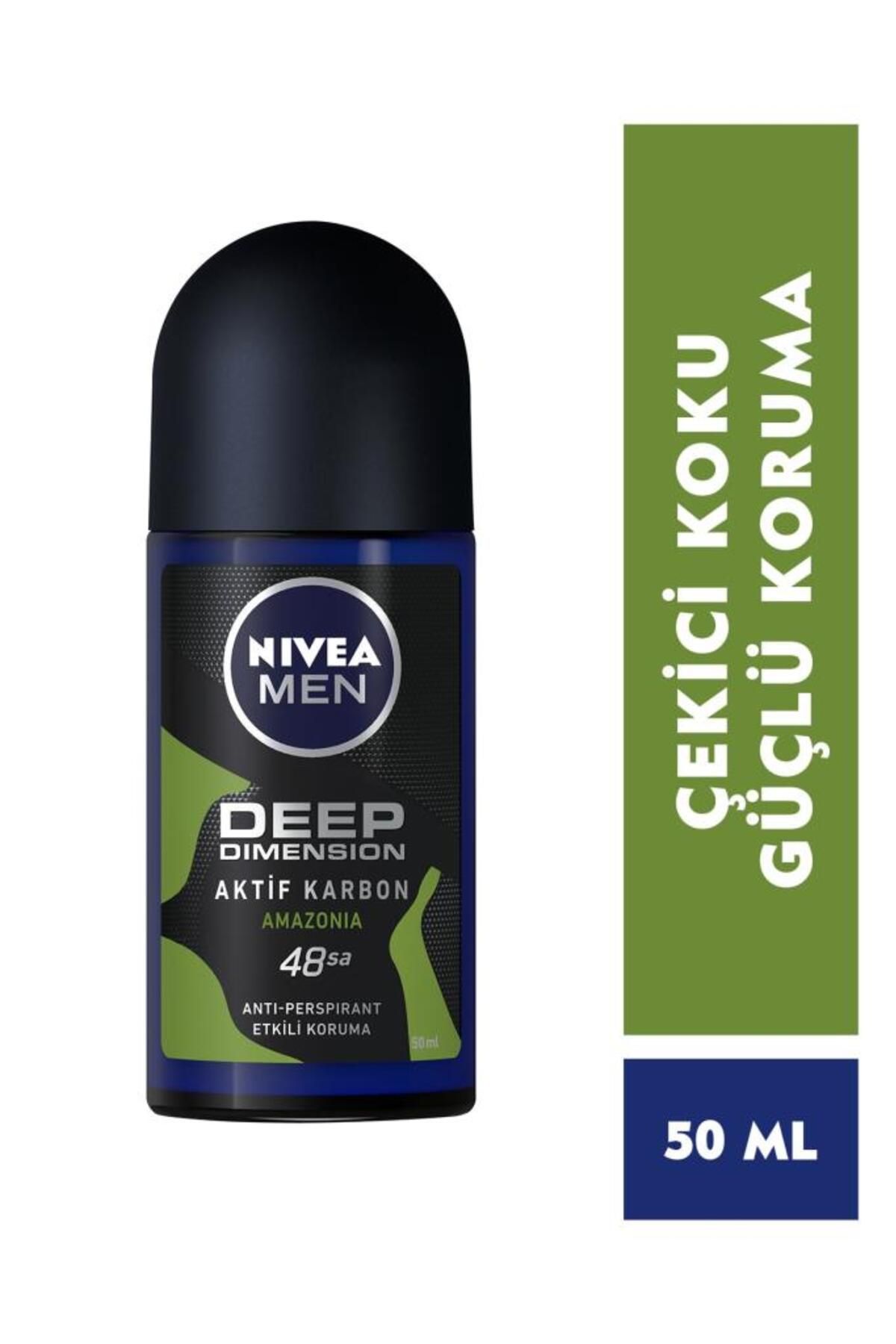 NIVEA Men Deep Dimension Amazonia Шариковый дезодорант 50 мл 67614