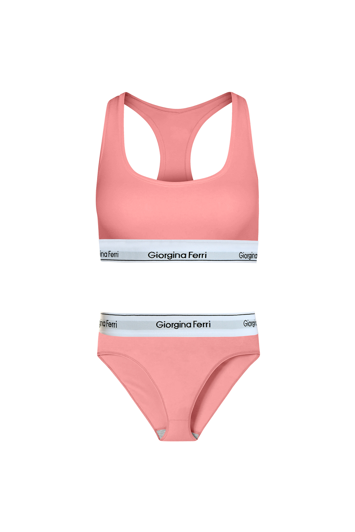 2-Piece Set Women's Daily Use Sports Bralet + Slip Panties Elsa