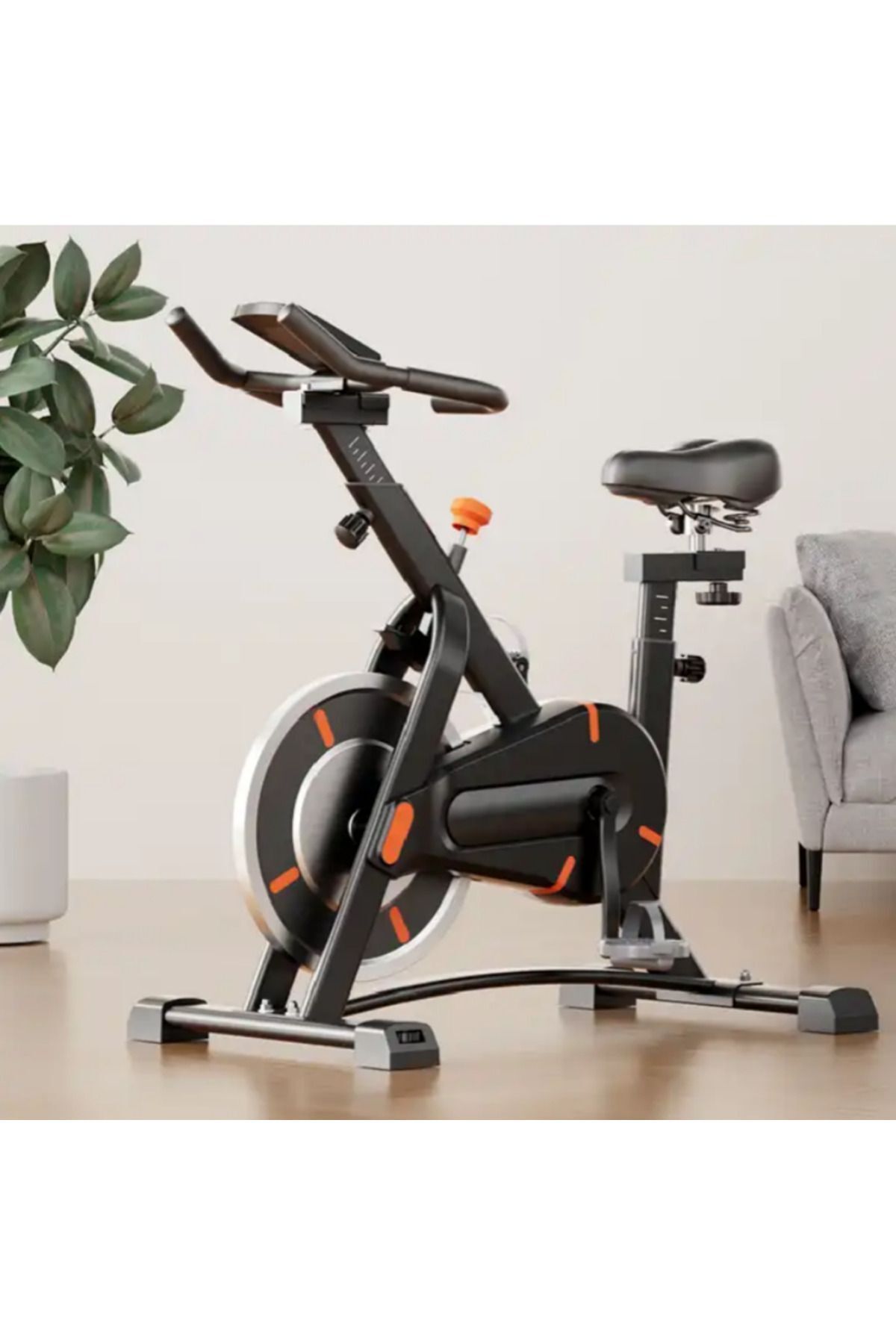 Havana Yeni Nesil Siyah Koşu Kondisyon Bisikleti Egzersiz Ev Koşu Bisikleti Spin Bike Dikey