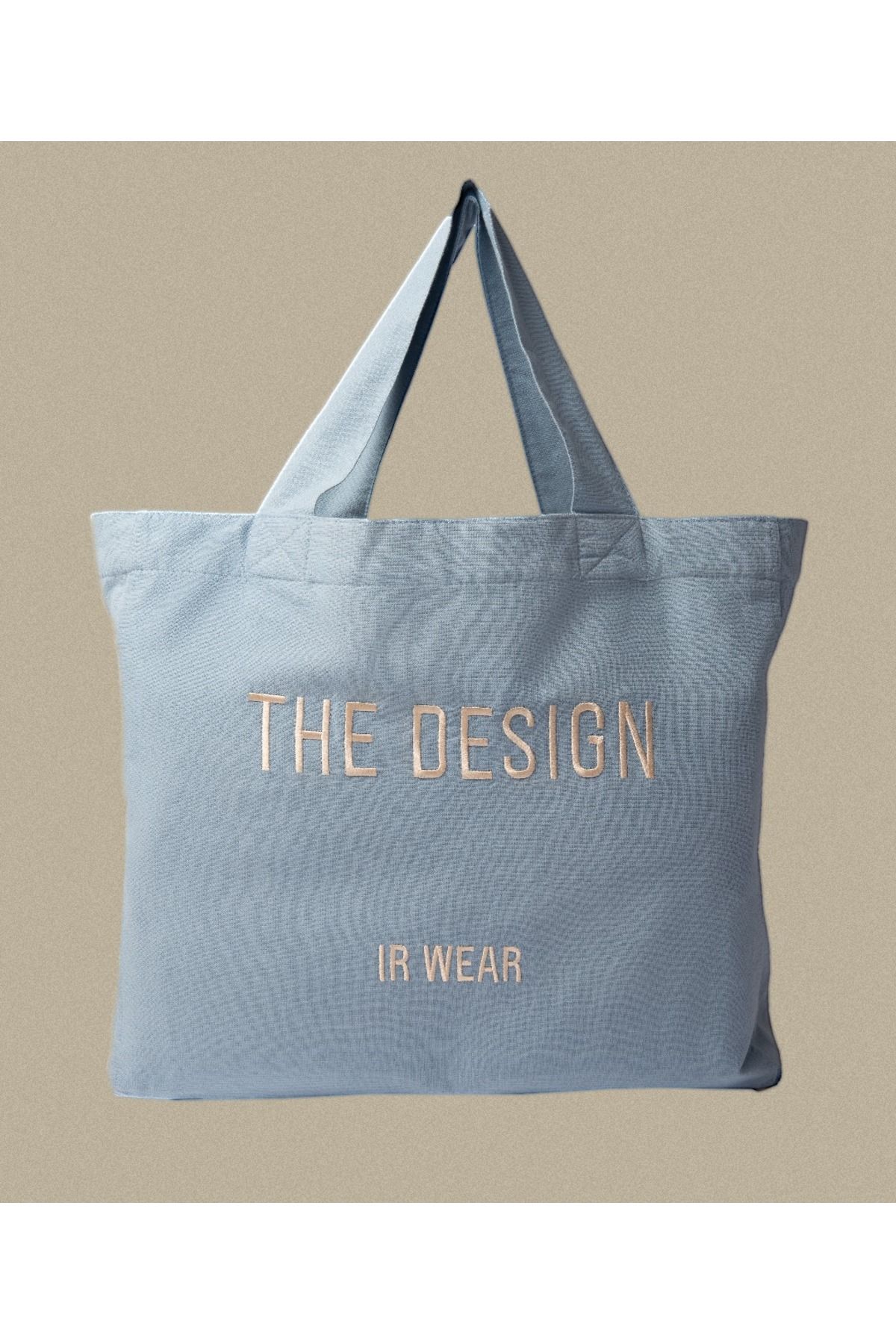 Minteks-Ashley Blue - BEACH Bag IR Wear The Design Bag 1