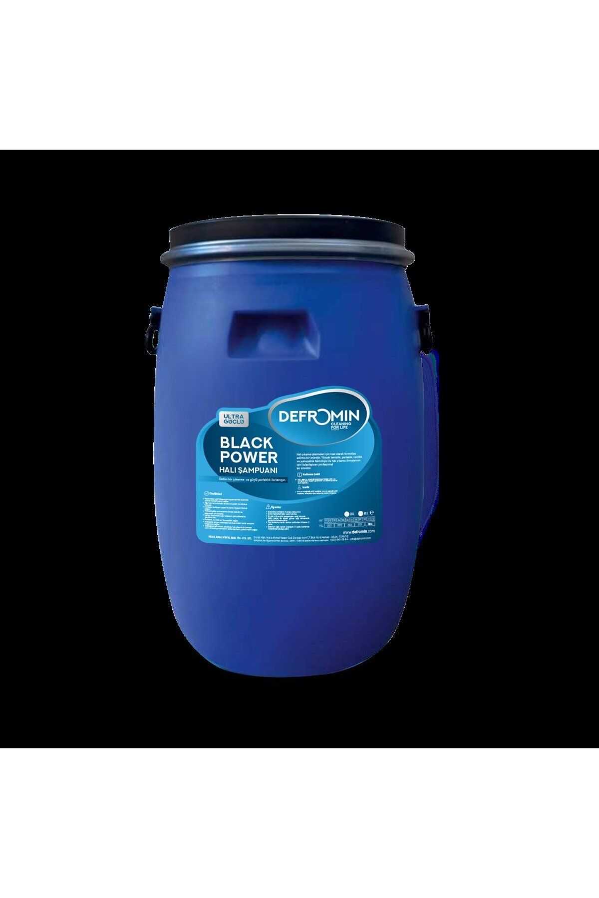Defromin Black Power Halı Şampuanı | 60L