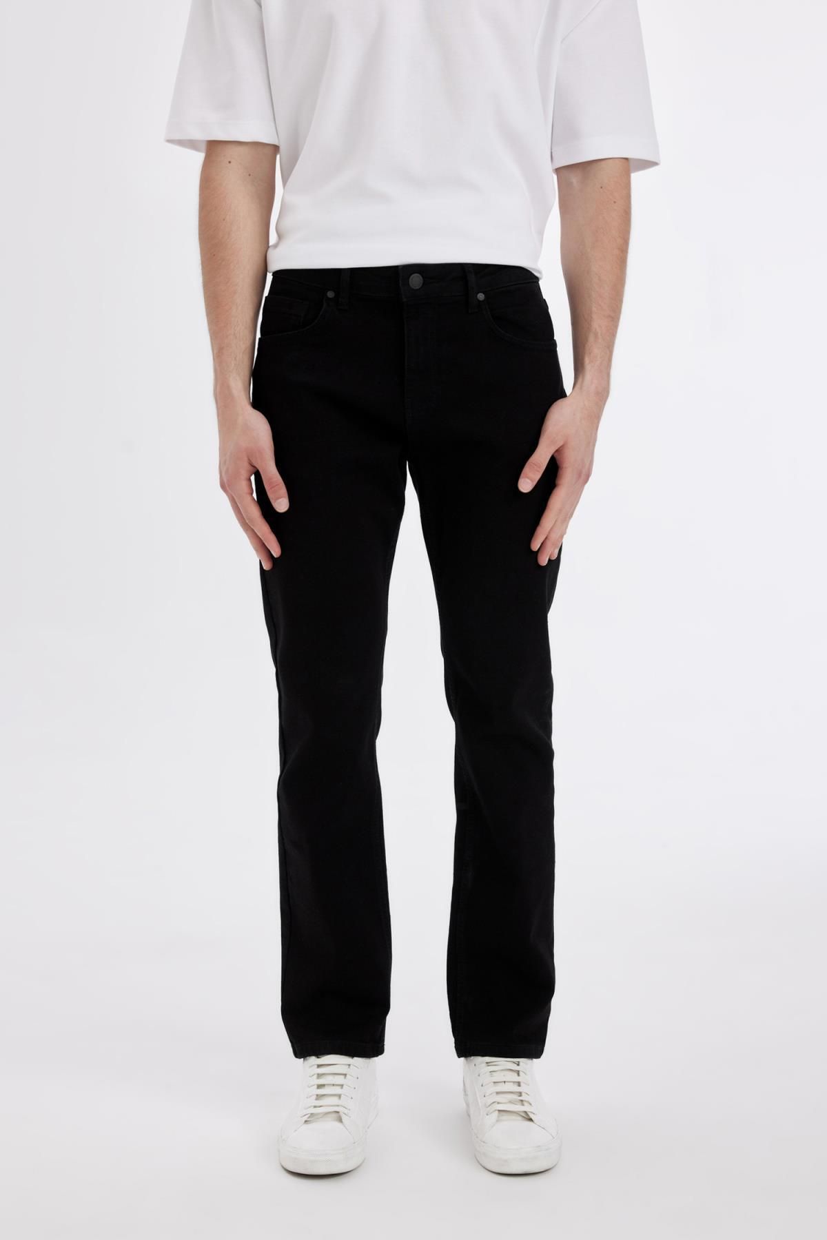 شلوار جین مدل Regular Fit Normal Ford Pipe Leg Jean