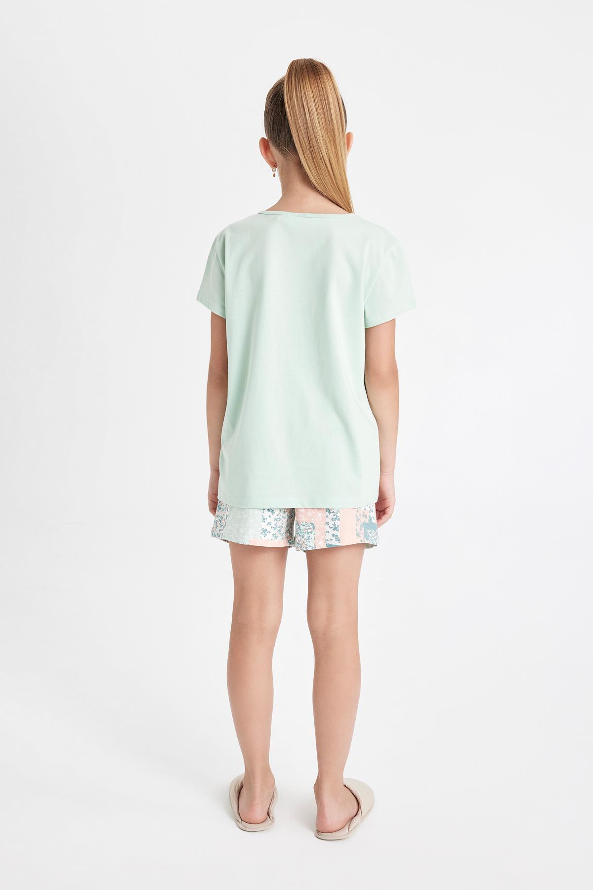 ست پیژامه دخترانه دفاکتو | C8489A824SM Defacto - Image 5