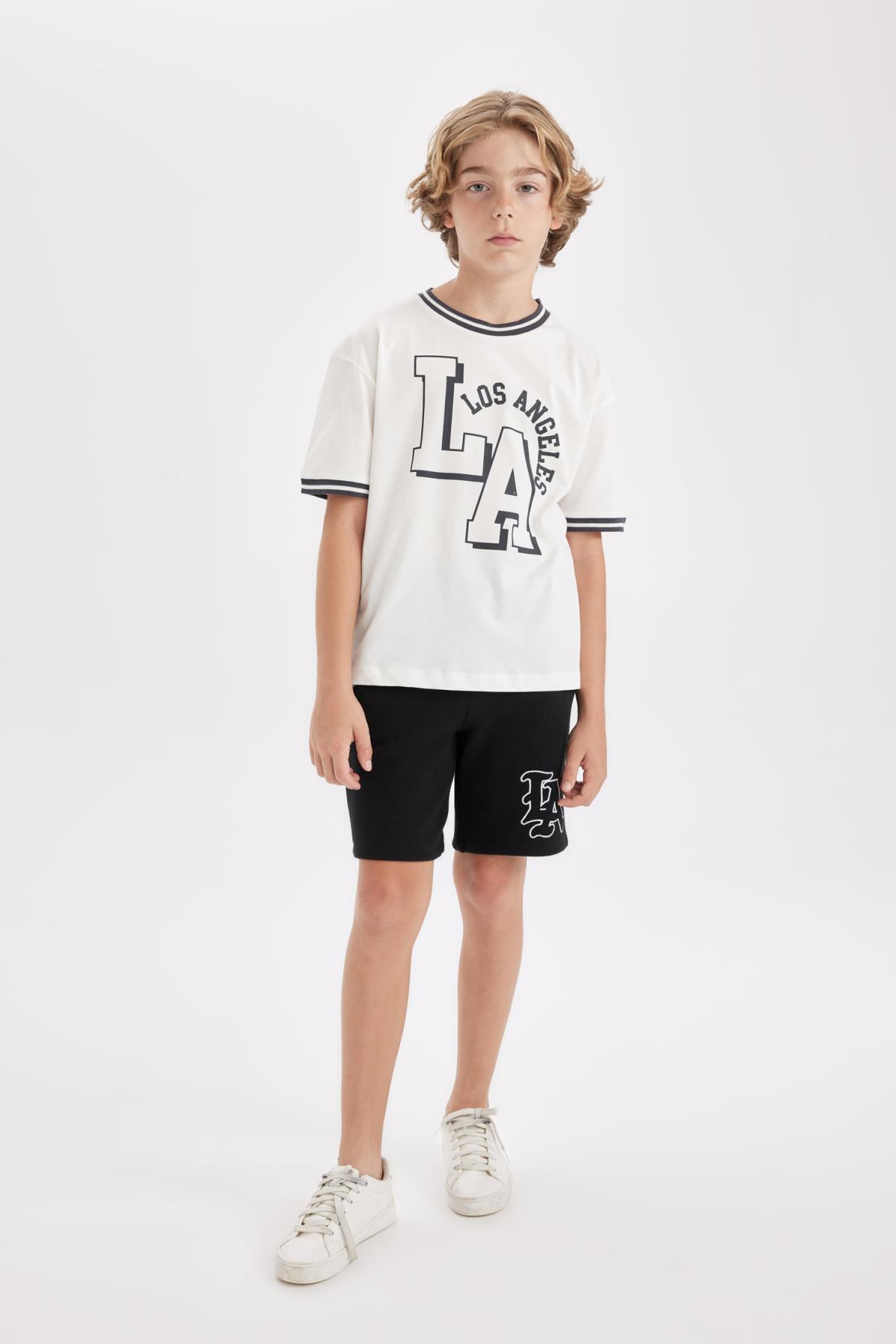 شلوارک پسرانه دفاکتو | D0482A824HS Defacto - Image 2