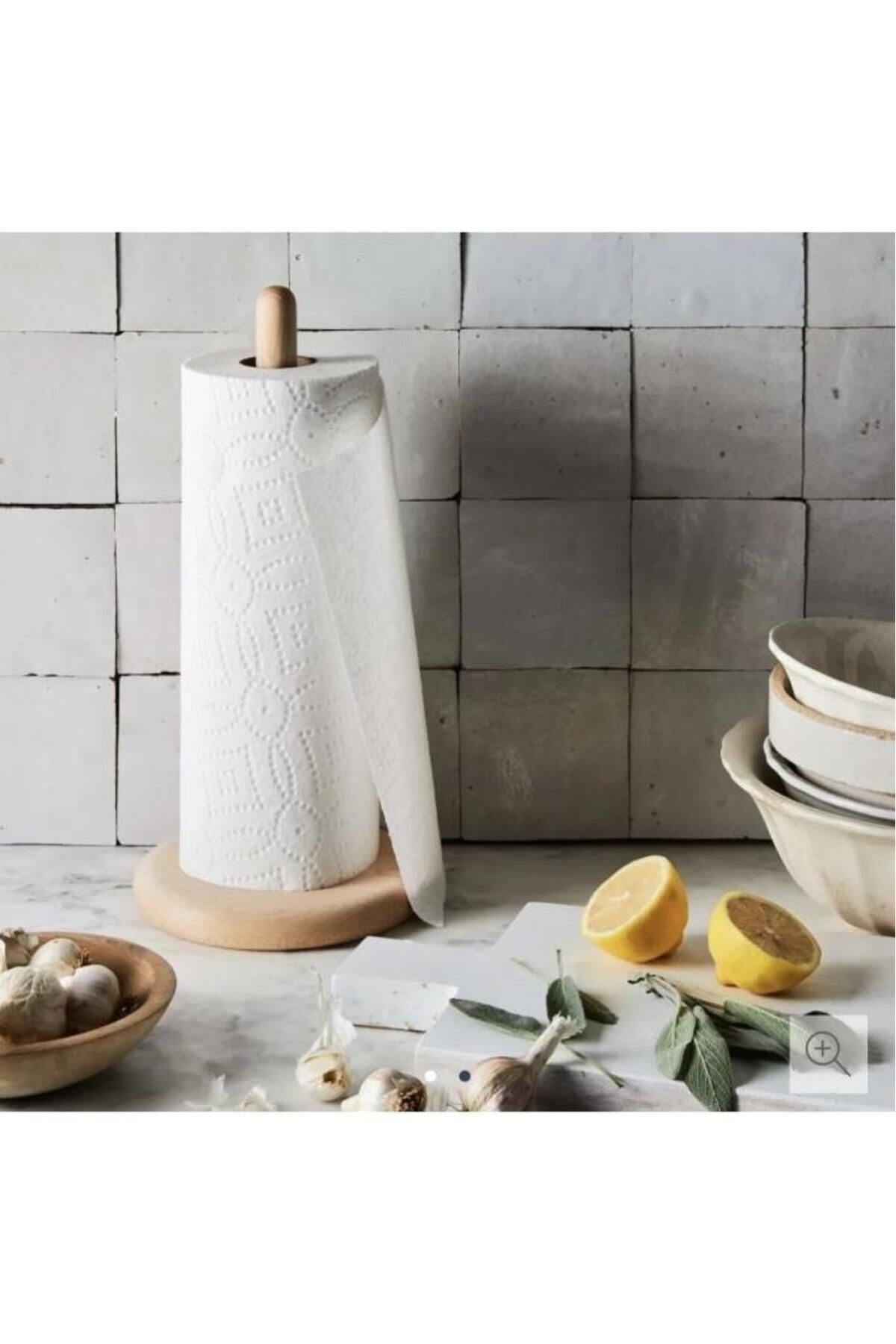 Heredot Suport Pentru Prosoape De Hârtie Din Bambus Mithra Life Suport Pentru Șervețele De Hârtie Pentru Blat - One Size