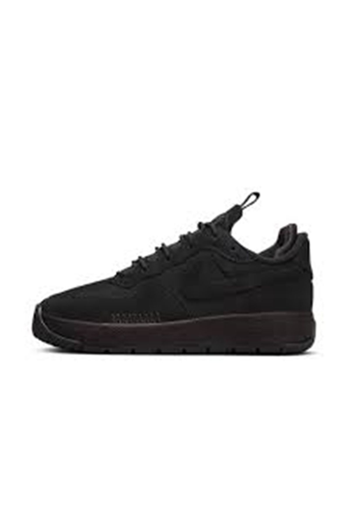 Nike Nike Air Force 1 Wild Low Black Velvet Brown Sneaker Trendyol