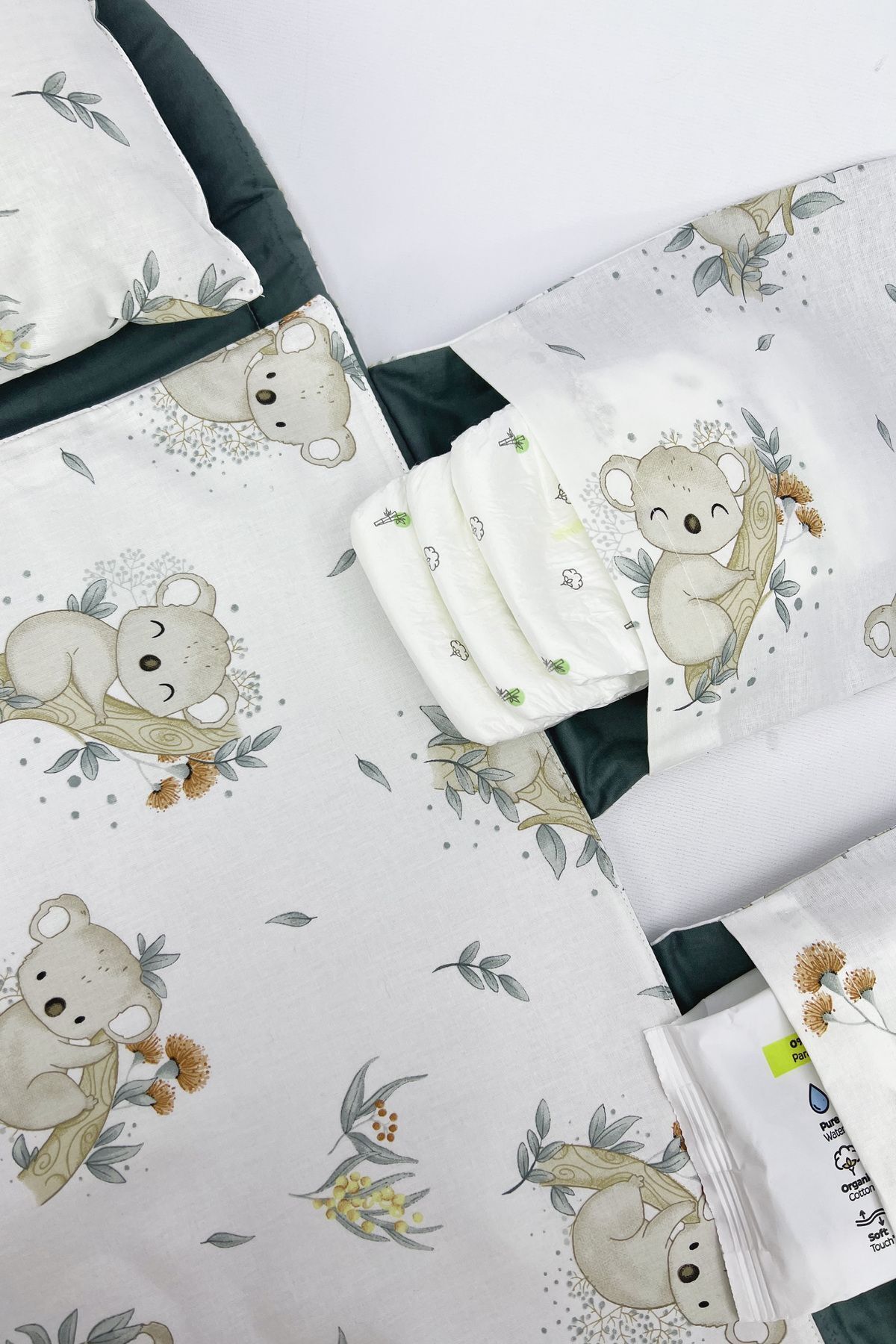 Atölye Eda Exclusive Alezli Bebek Alt Açma Bakım Çantası fotoğrafı 4 (önizleme)