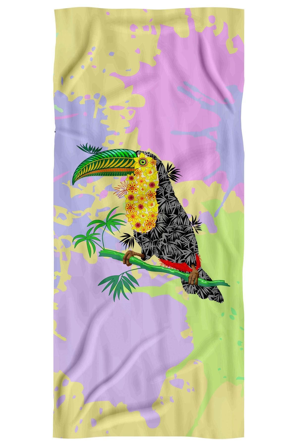 C&City C12022-1 K-62 Ręcznik Plażowy Z Nadrukiem Cyfrowym Unisex - 70 x 150