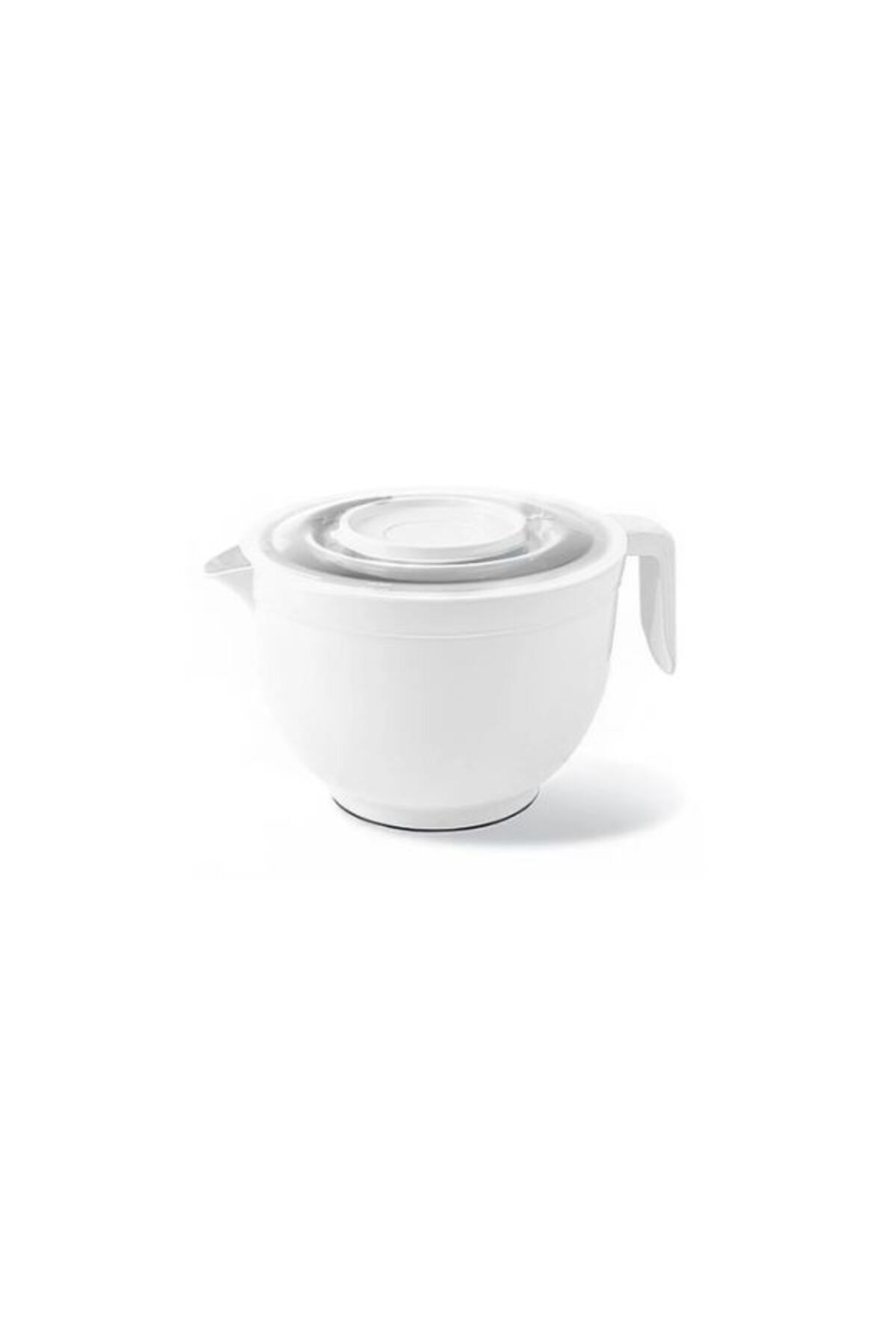 COPY - Mixer Bowl with Lid Mixer Bowl & Mixing Bowl Whisk 3 Lt. Cream