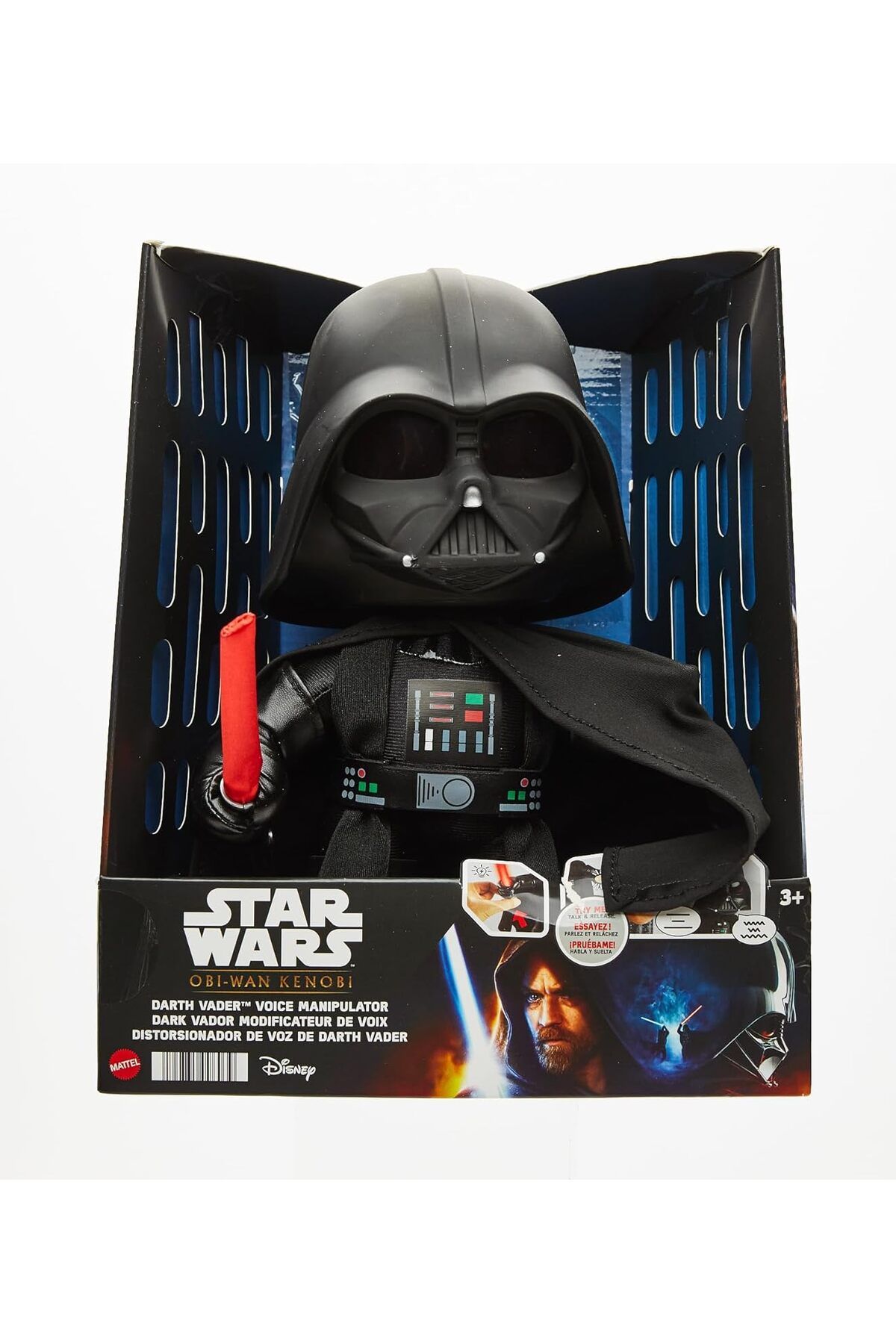 Star Wars-Darth Vader Feature Plush (Obi-Wan) HJW21 3