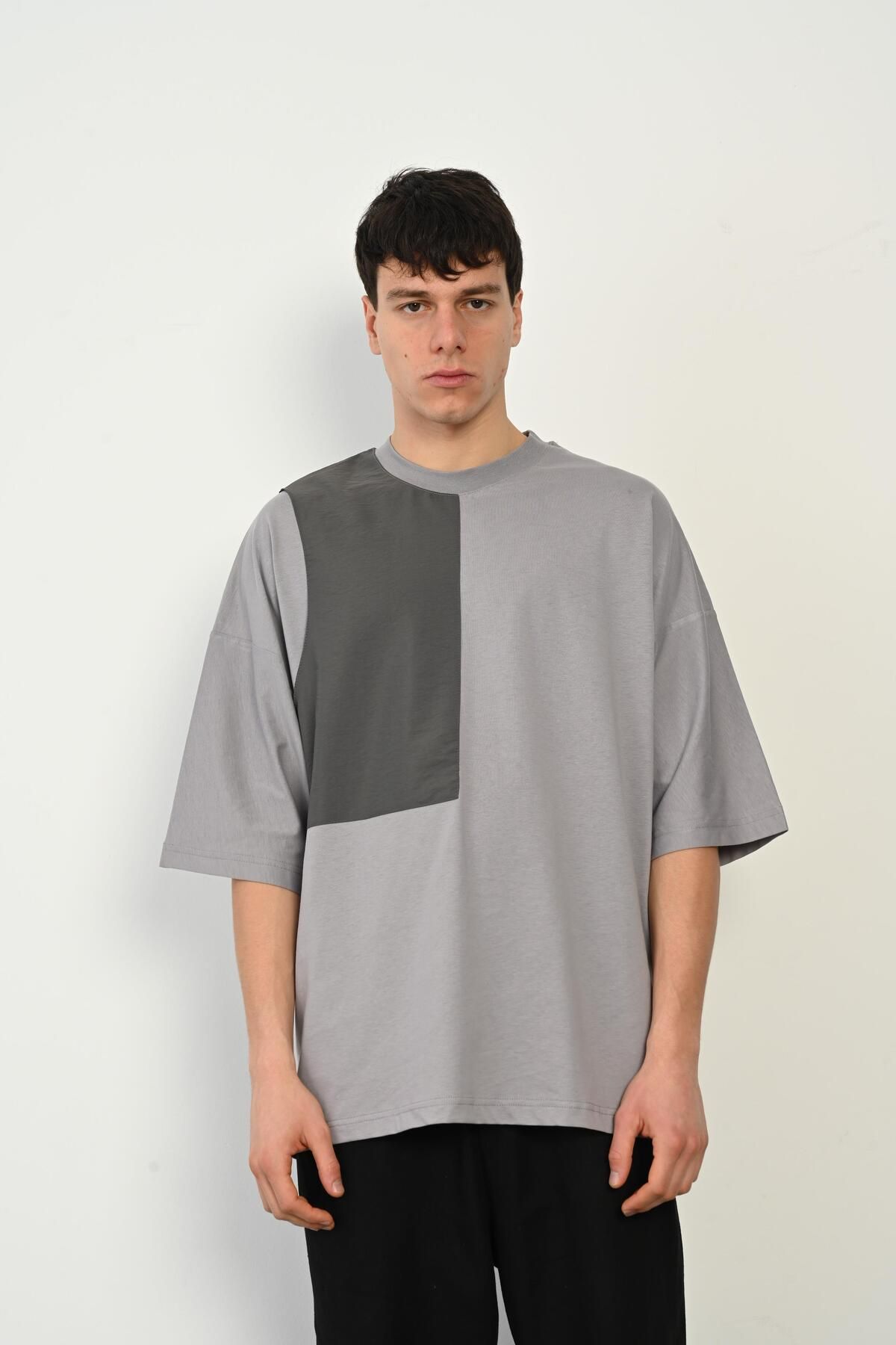 Rocqerx-R-5765 Parachute Garni Detailed Oversize Supreme T-Shirt 4