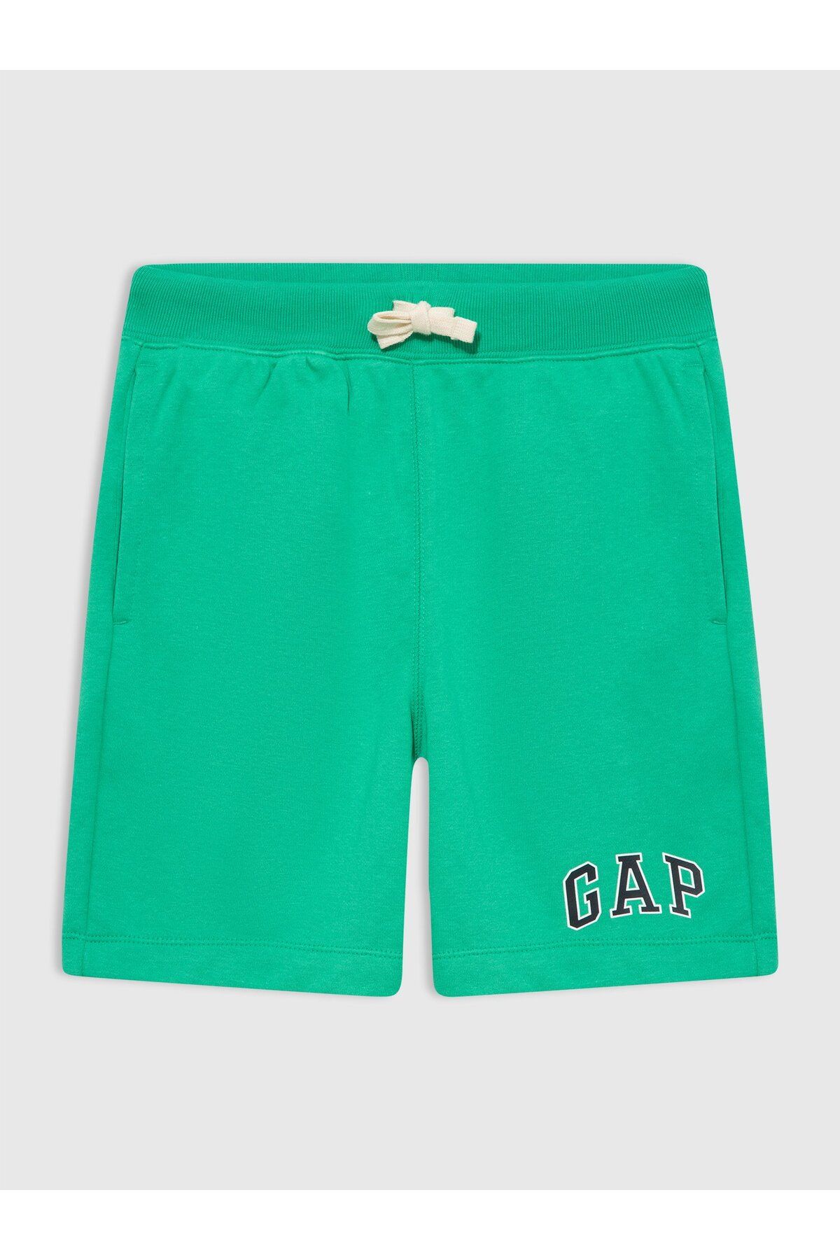 GAP Boy Зеленые шорты из французской махровой ткани с логотипом GAP 890929