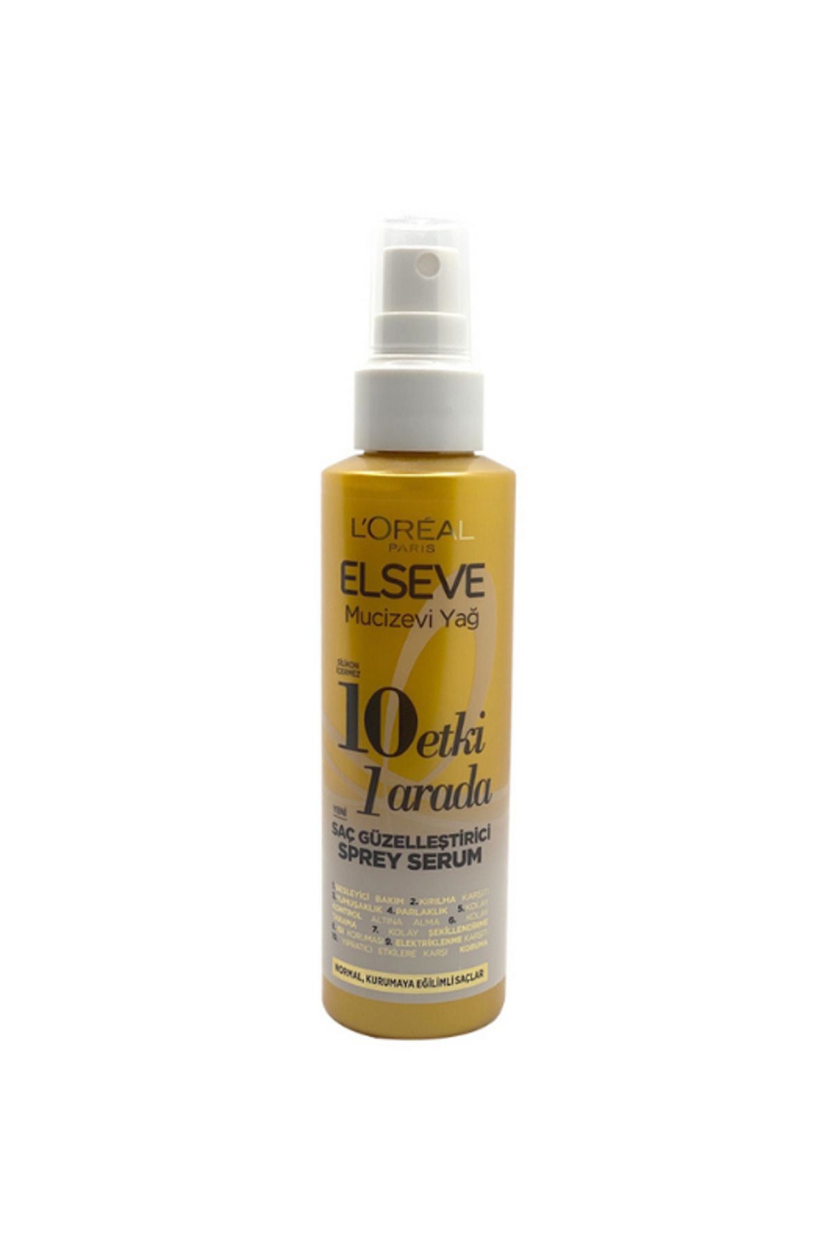 سرم 150 میلی لیتری اسپری زیبایی مو روغن معجزه آسا Elseve