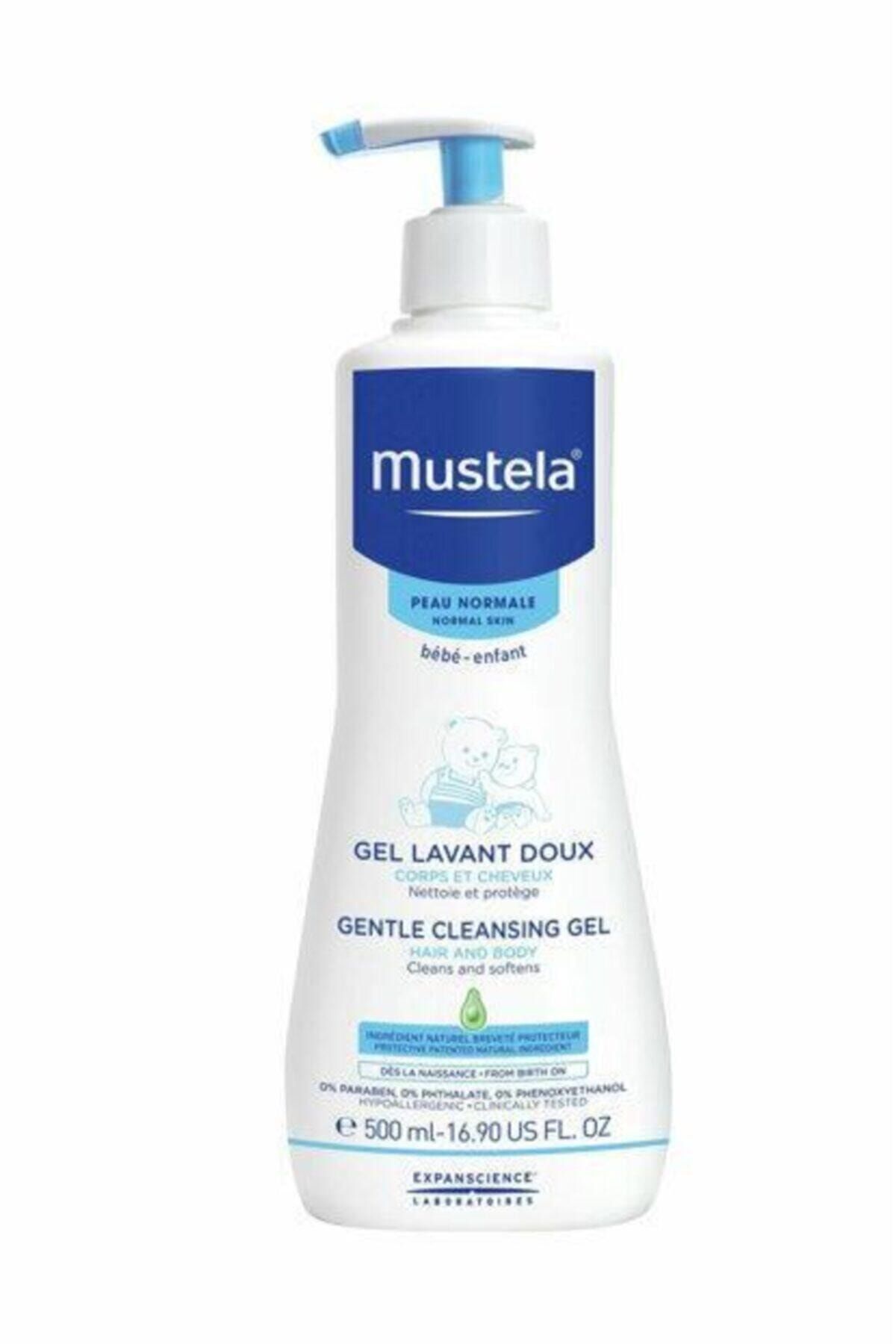 Mustela Gentle Cleansing Dermo Cleansing Шампунь для волос и тела новорожденных MUS21553