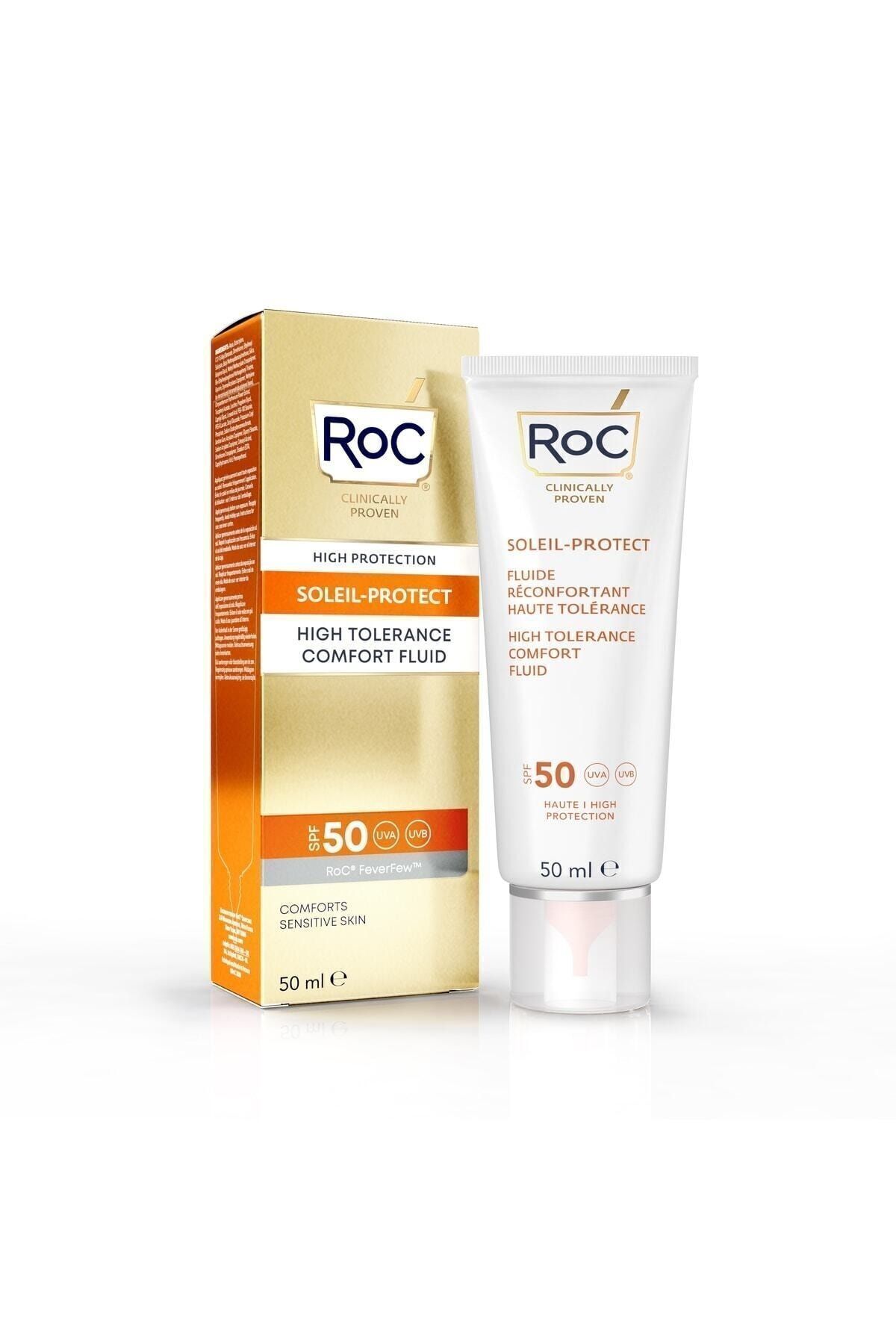 Солнцезащитный крем для лица Roc для чувствительной кожи Spf50+ 50 мл 1210000800060