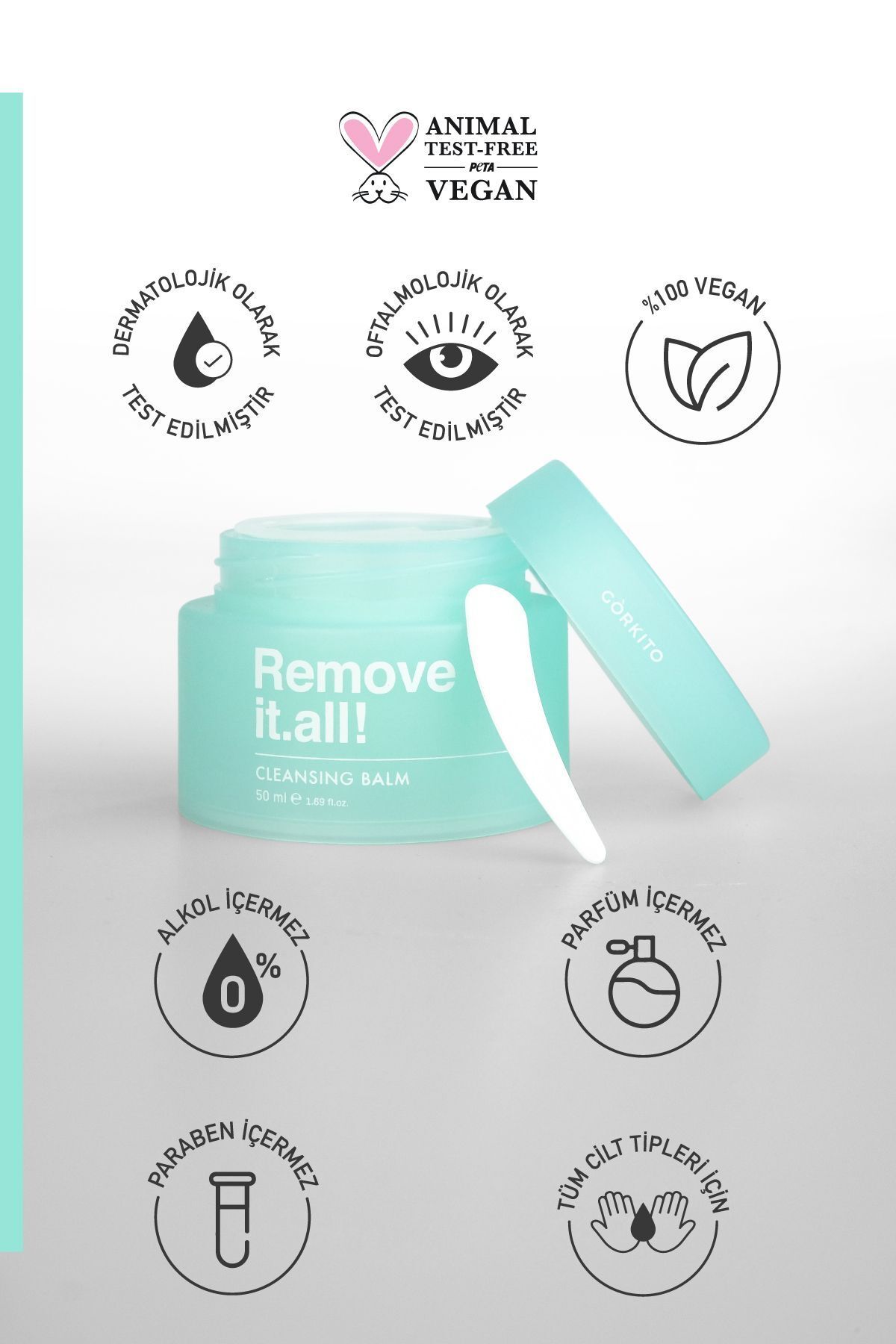 Görkito-Cleaning and Makeup Restraint - Remove It.all!Cleansing Balm 50 ml 6