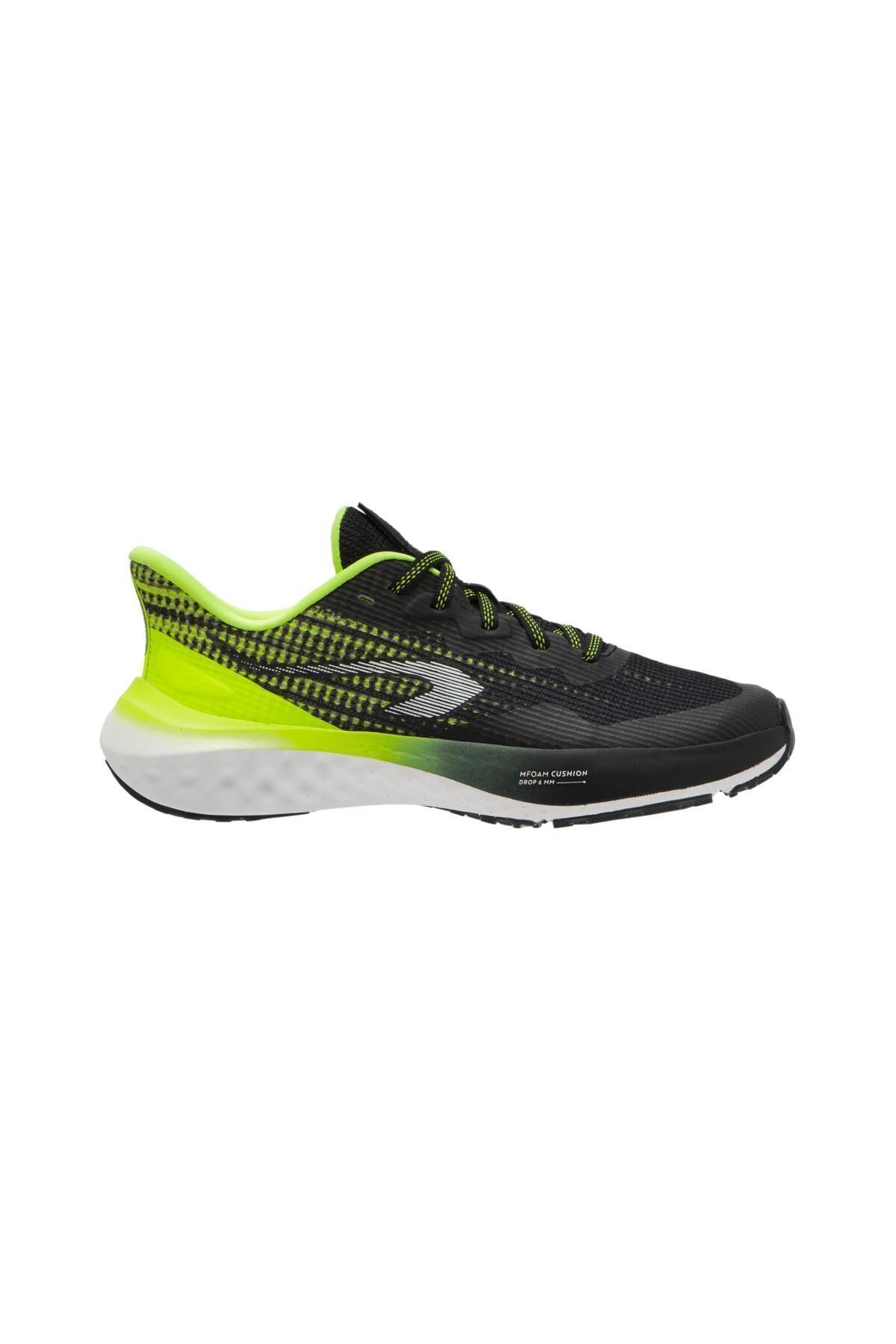 Decathlon Çocuk Koşu Ayakkabısı - Siyah / Sarı - Kiprun K500 Fast 338409