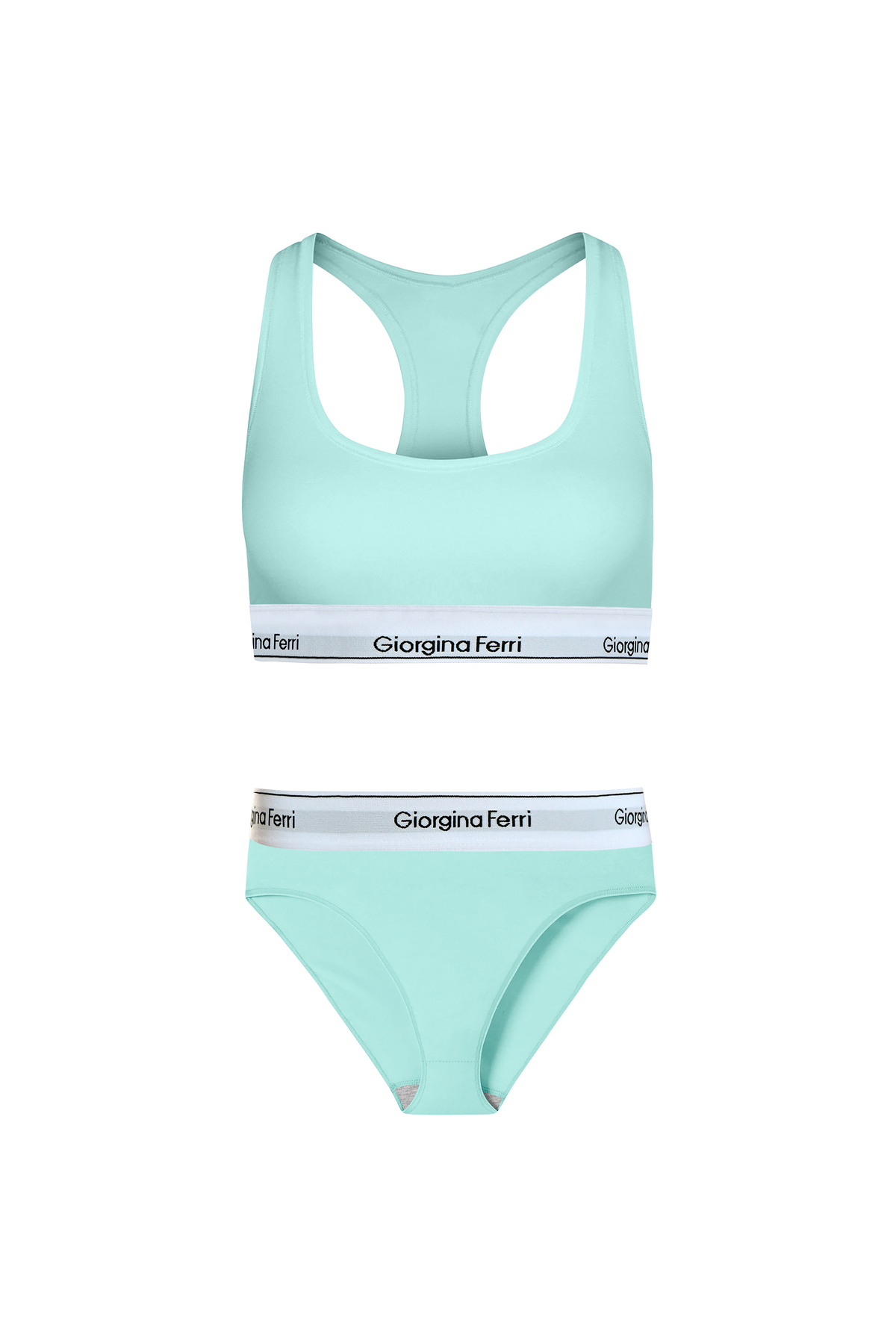 2-Piece Set Women's Daily Use Sports Bralet + Slip Panties Elsa