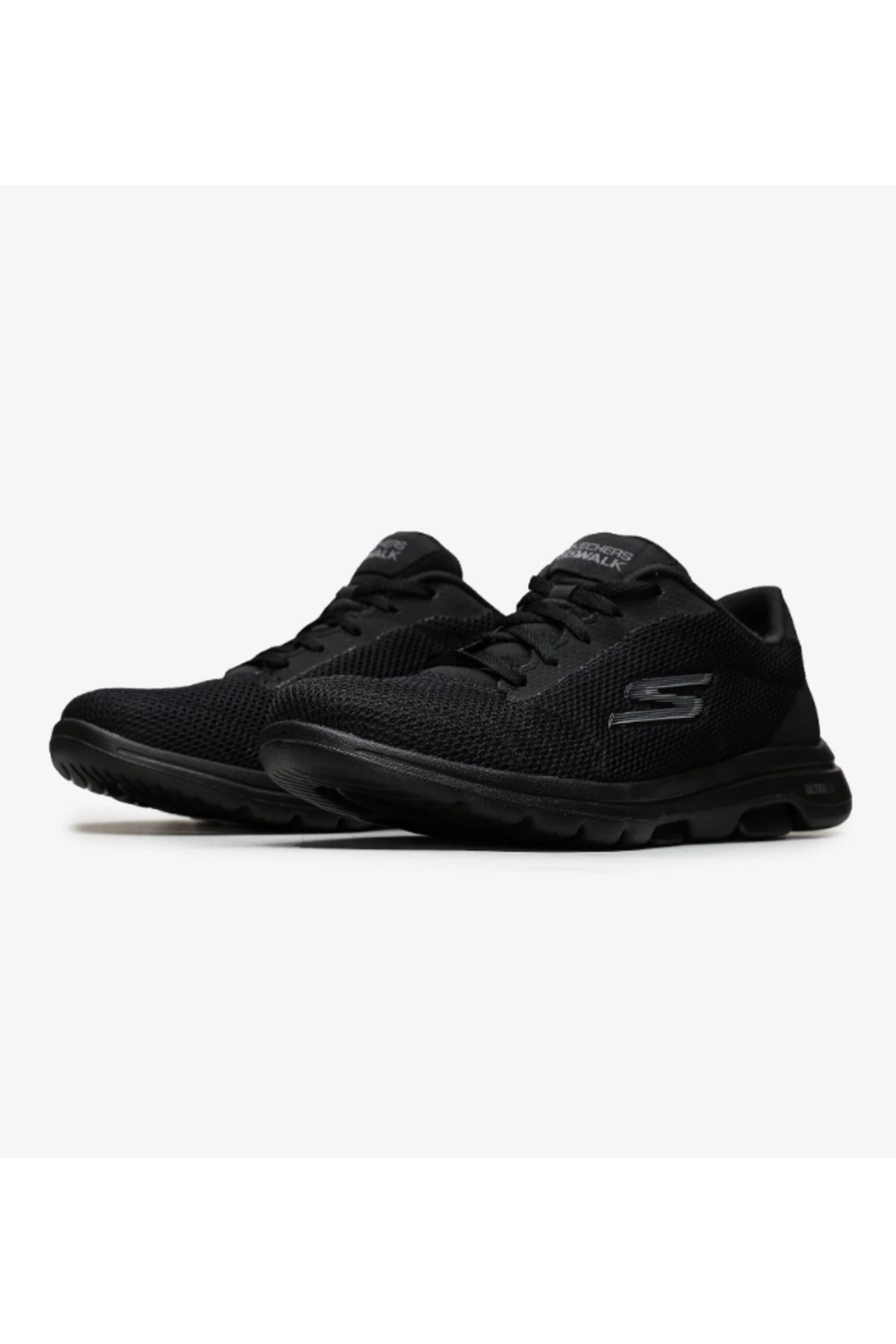 کفش پیاده روی مشکی زنانه Go Walk 5 ورزشی خوش شانس 15902W BBK Skechers