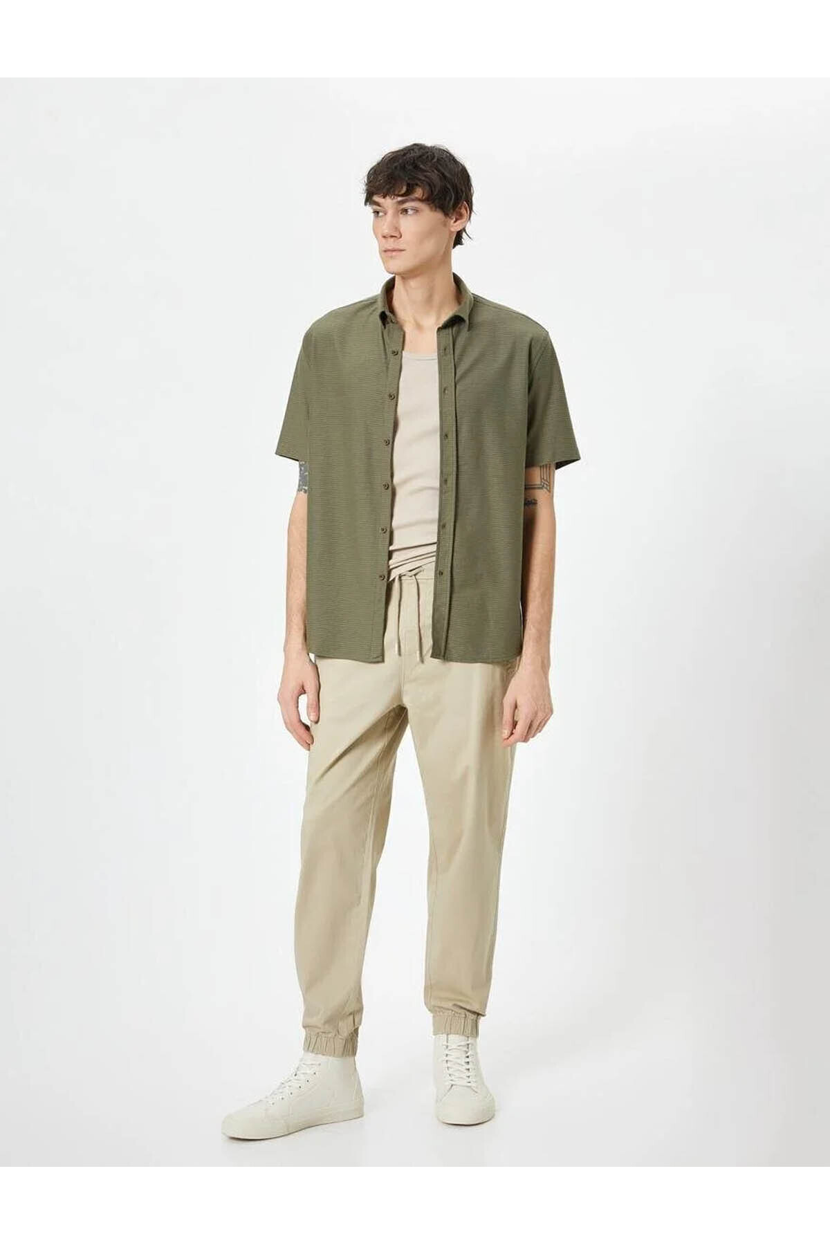 پیراهن مردانه کوتون | 4SAM60003HK Koton - Image 2