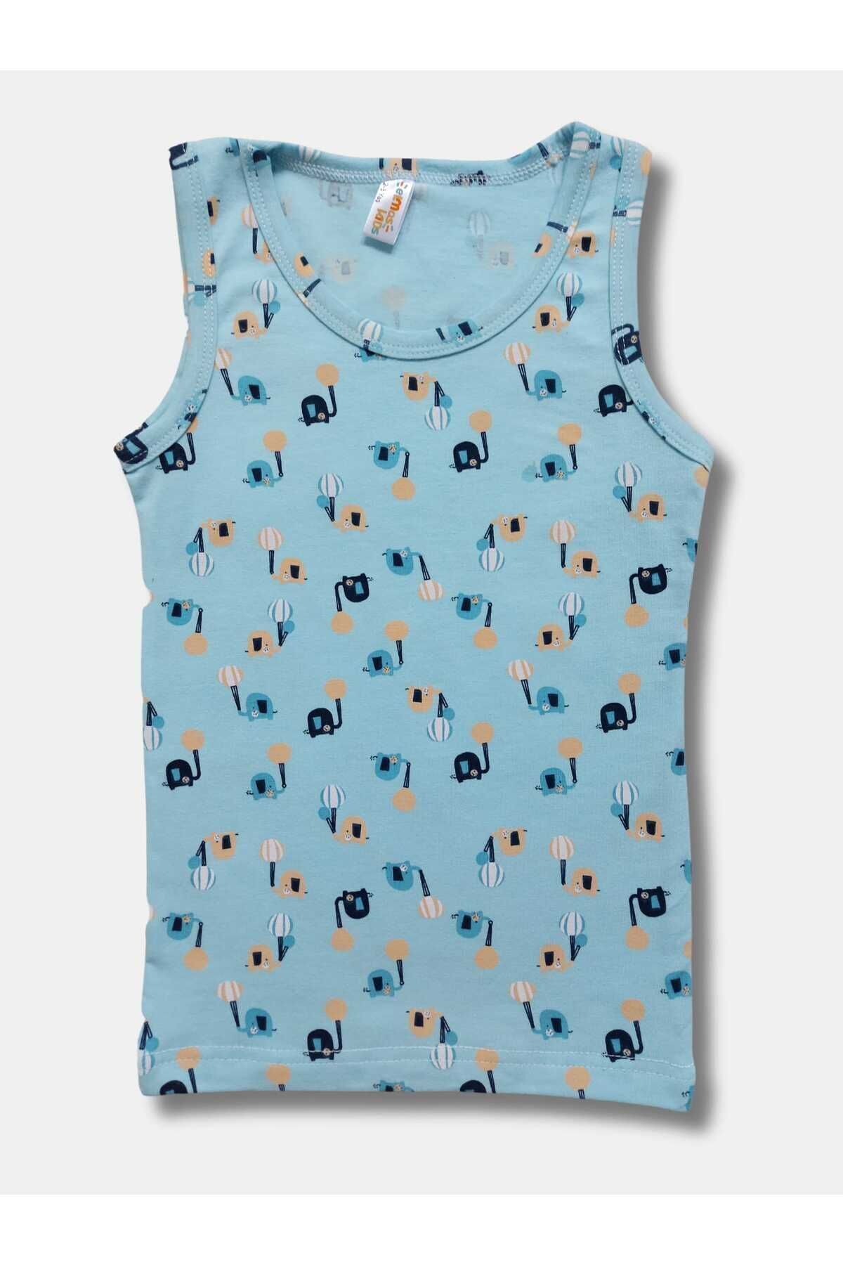 elmas kids %100 Pamuk 6lı Erkek Çocuk Atlet İç Çamaşır Seti - Perakids fotoğrafı 4 (önizleme)