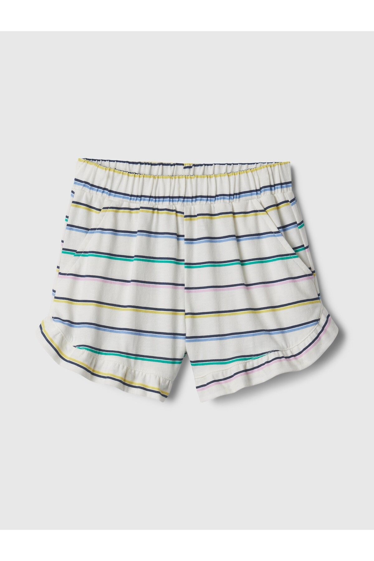 GAP Baby Girl Белые шорты без застежки Mix and Match 887003