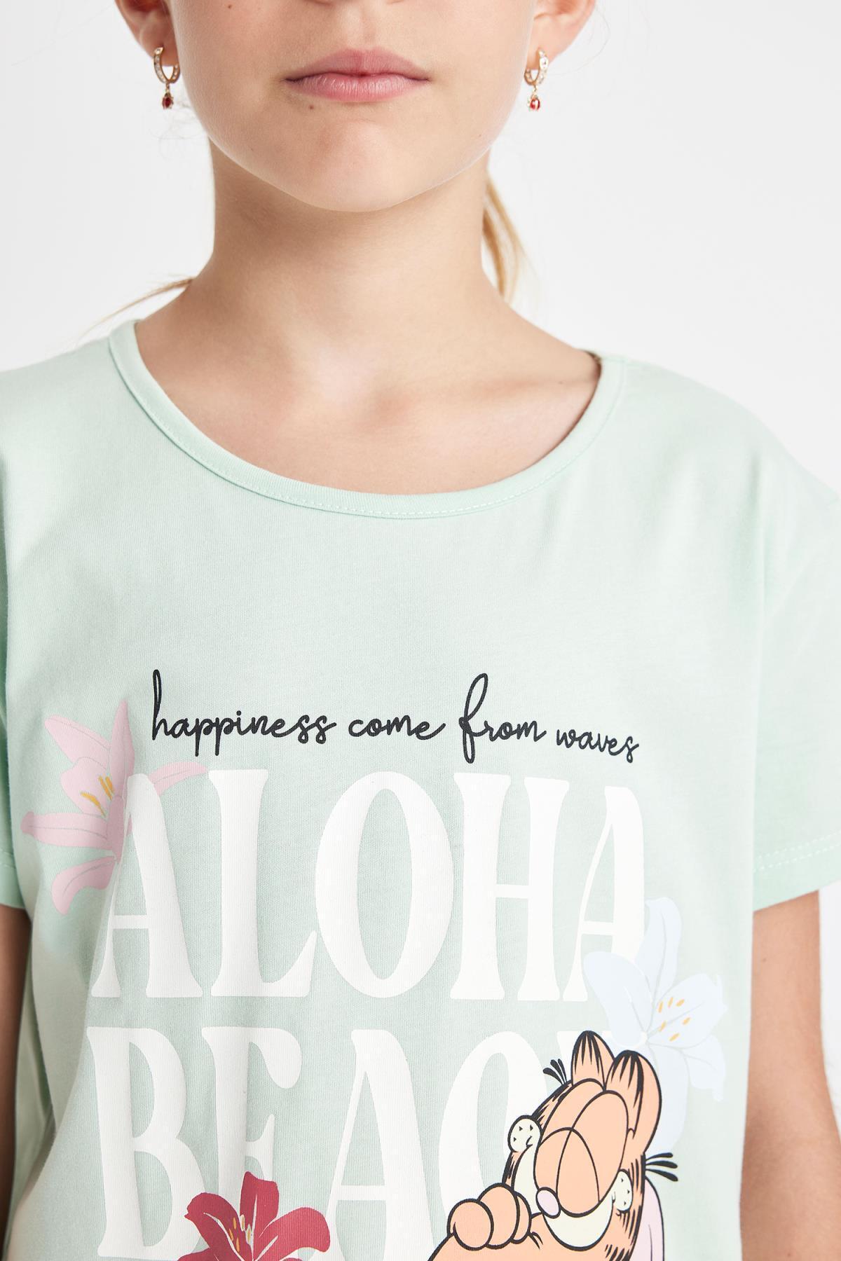 ست پیژامه دخترانه دفاکتو | C8489A824SM Defacto - Image 4