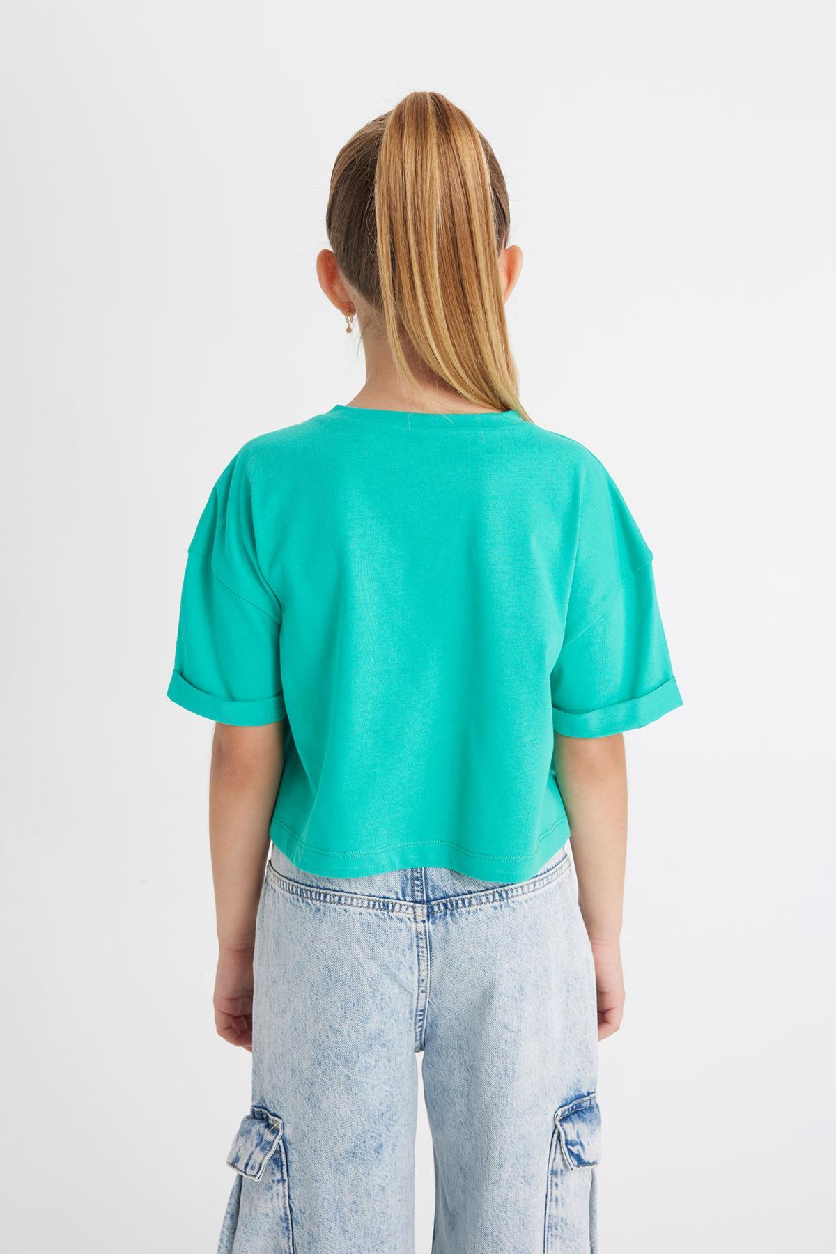 تی شرت دخترانه دفاکتو | D1962A824HS Defacto - Image 5