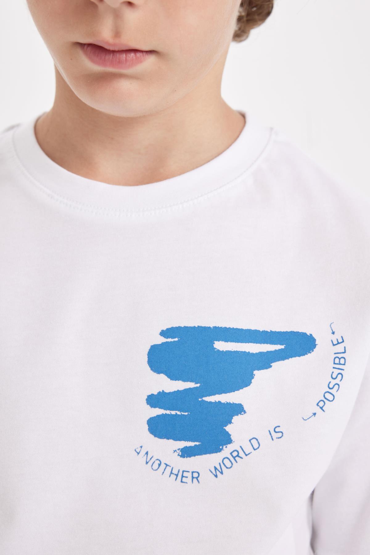 تی شرت پسرانه دفاکتو | D0400A824HS Defacto - Image 5