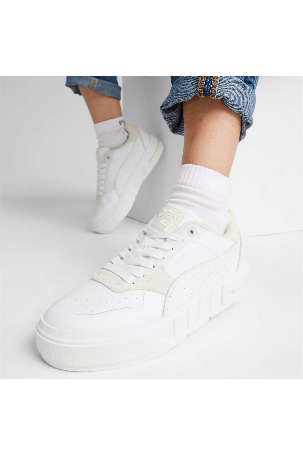 اسنیکر سفید زنانه کفش ورزشی انهه Cali Court Pureluxe Puma