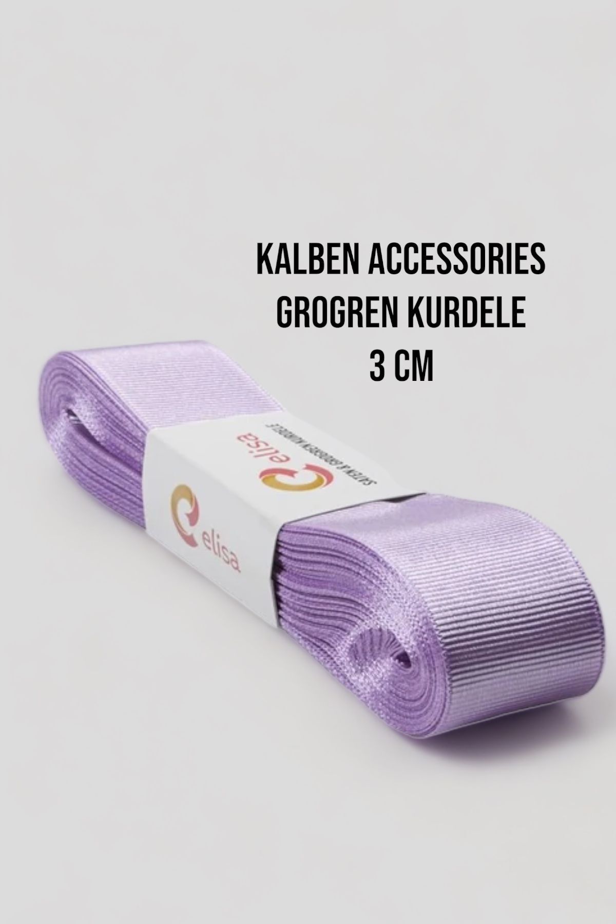 Kalben Kumaş-Grogren Ribbon Width 3 cm Length 10 Meters 4