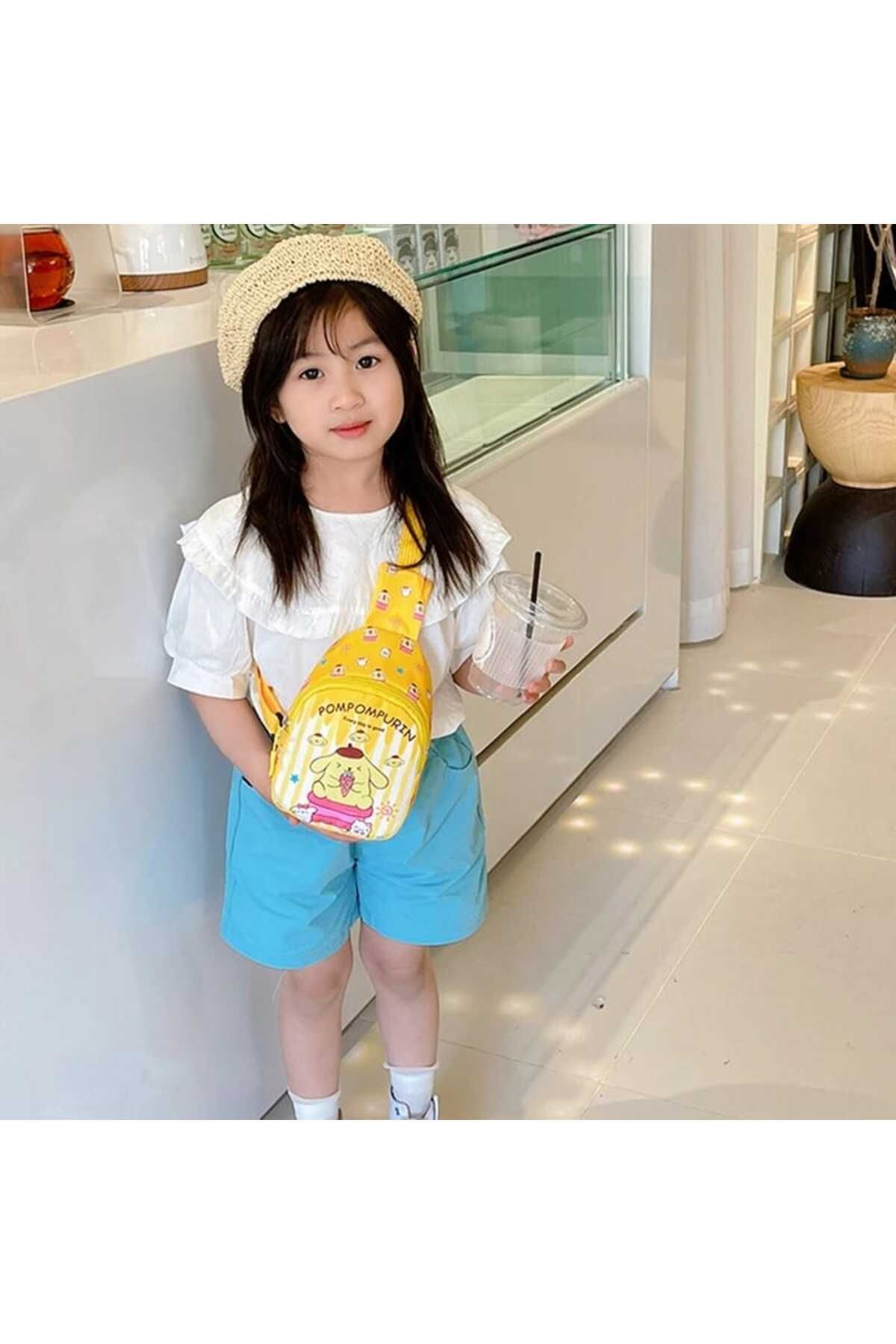 SANRIO-Pompompurin Patterned Mini Crossbody Bag 2