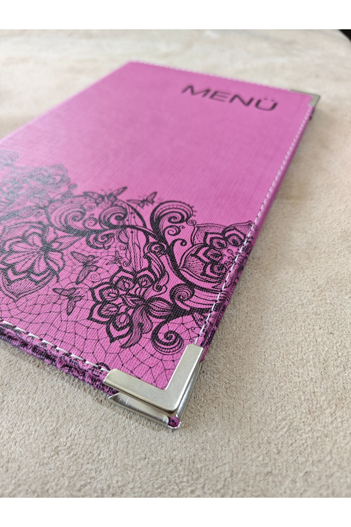 ankara menü-A5 Menu - Transparent Acidate Design 3
