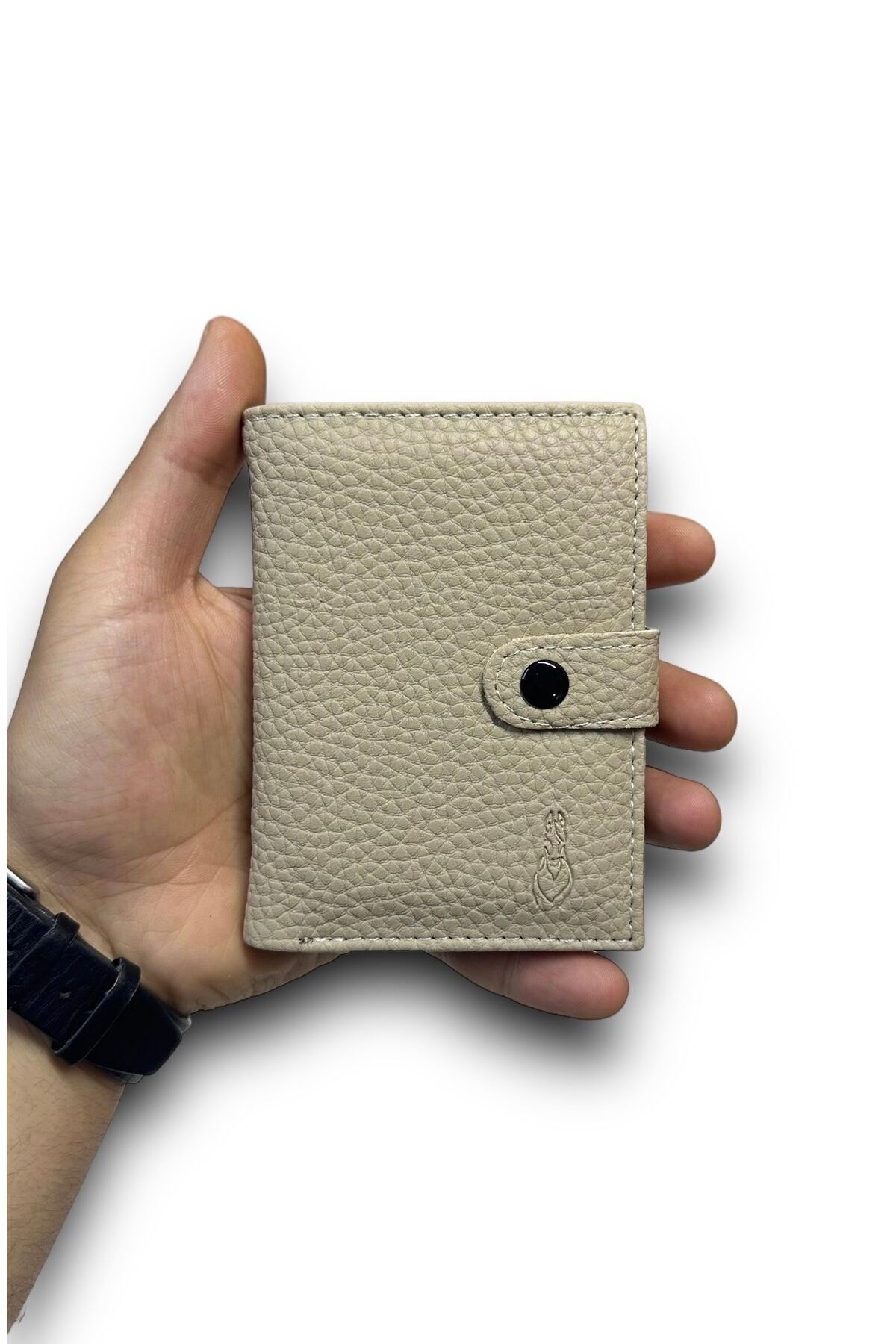 کیف پول مردانه بژ Roan | 10101 اورجینال - تصویر 3