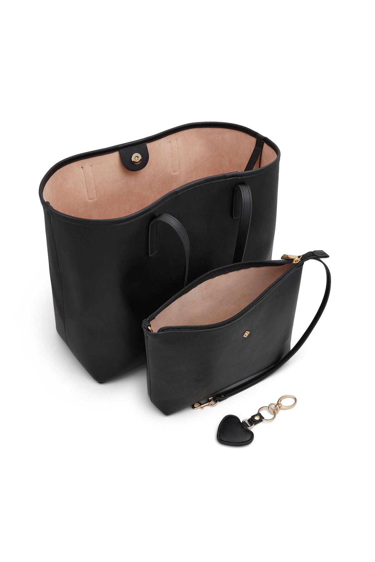 Call it Spring-Lookout Black Tote Bag For Women 3