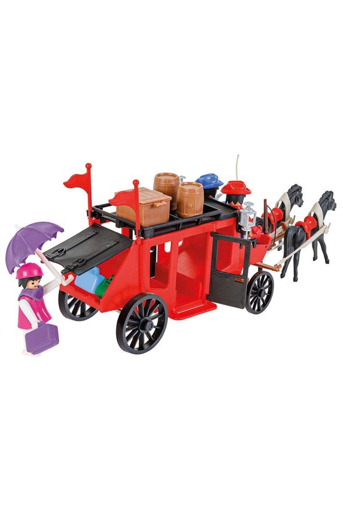 PİLSAN Pilsan Oyuncak Mini Mekanik Serisi: 2 Posta Arabası fotoğrafı 2 (önizleme)