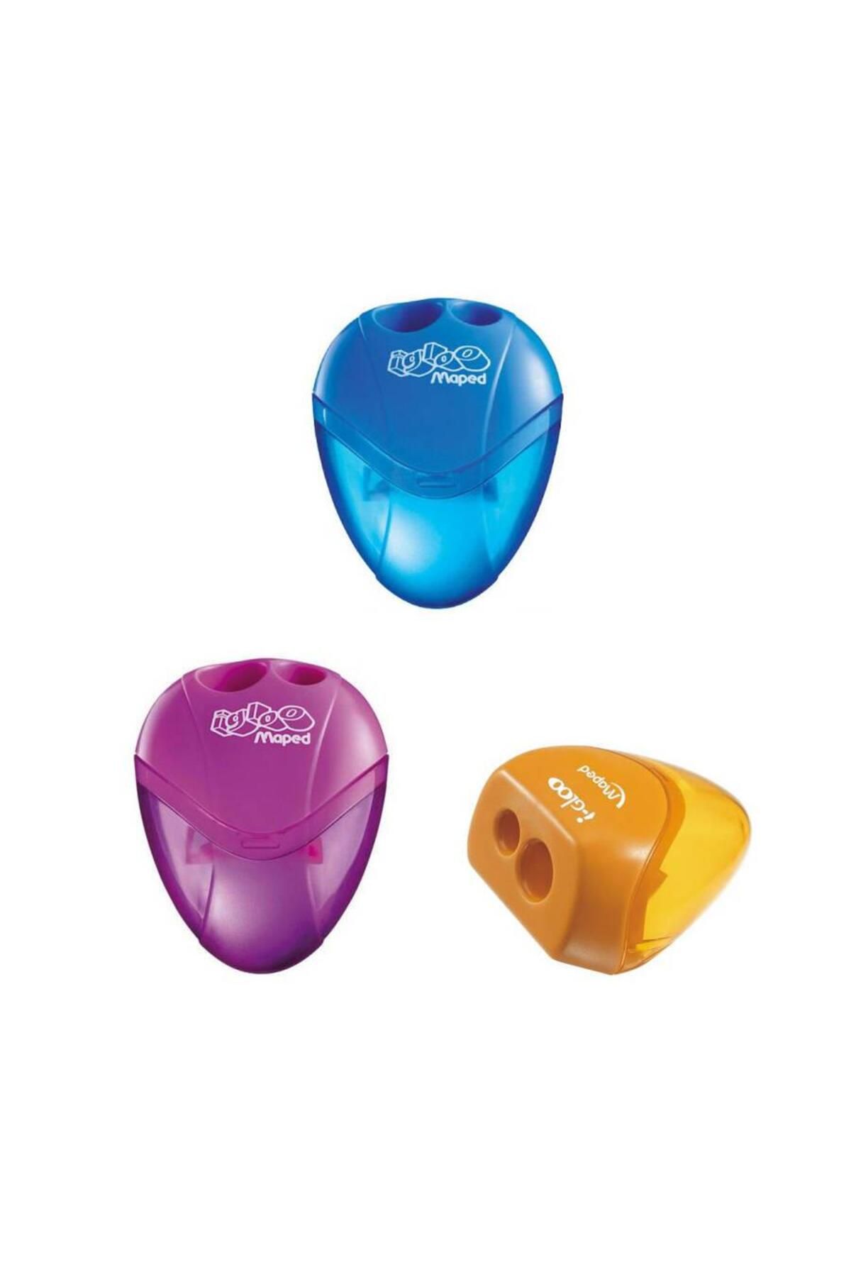 Maped-Student Pencil Sharpener I-Gloo Double Pencil Sharpener (Pack of 30) 2