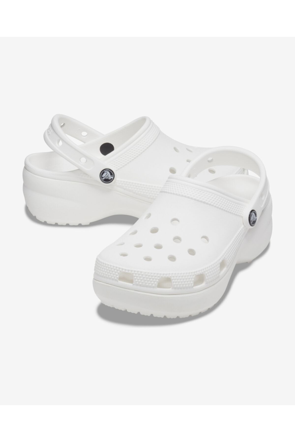 پلت فرم کلاسیک سفید Crocs