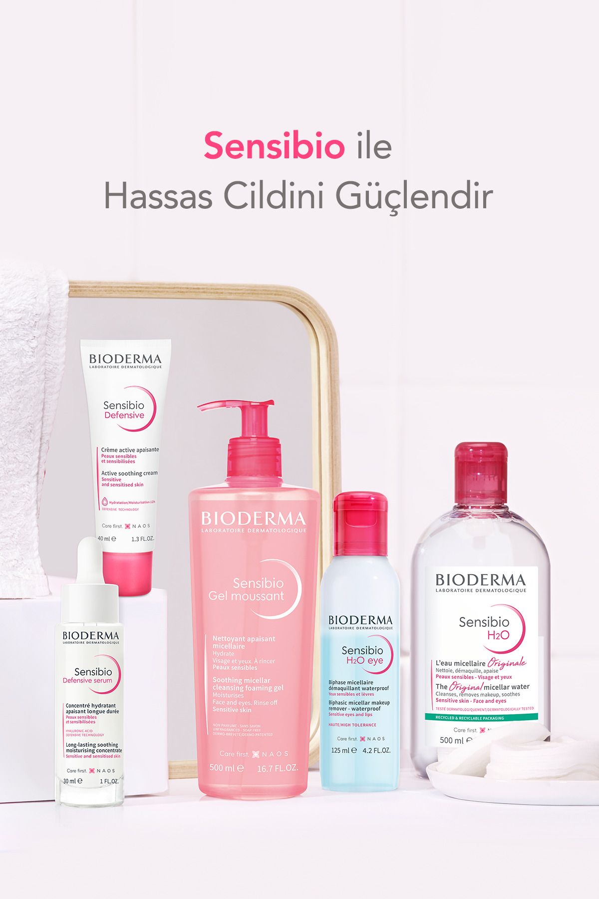 Bioderma-Sensibio H2O Micellar Make-Up Cleansing Water for Sensitive and Normal Skin 500 ml 15