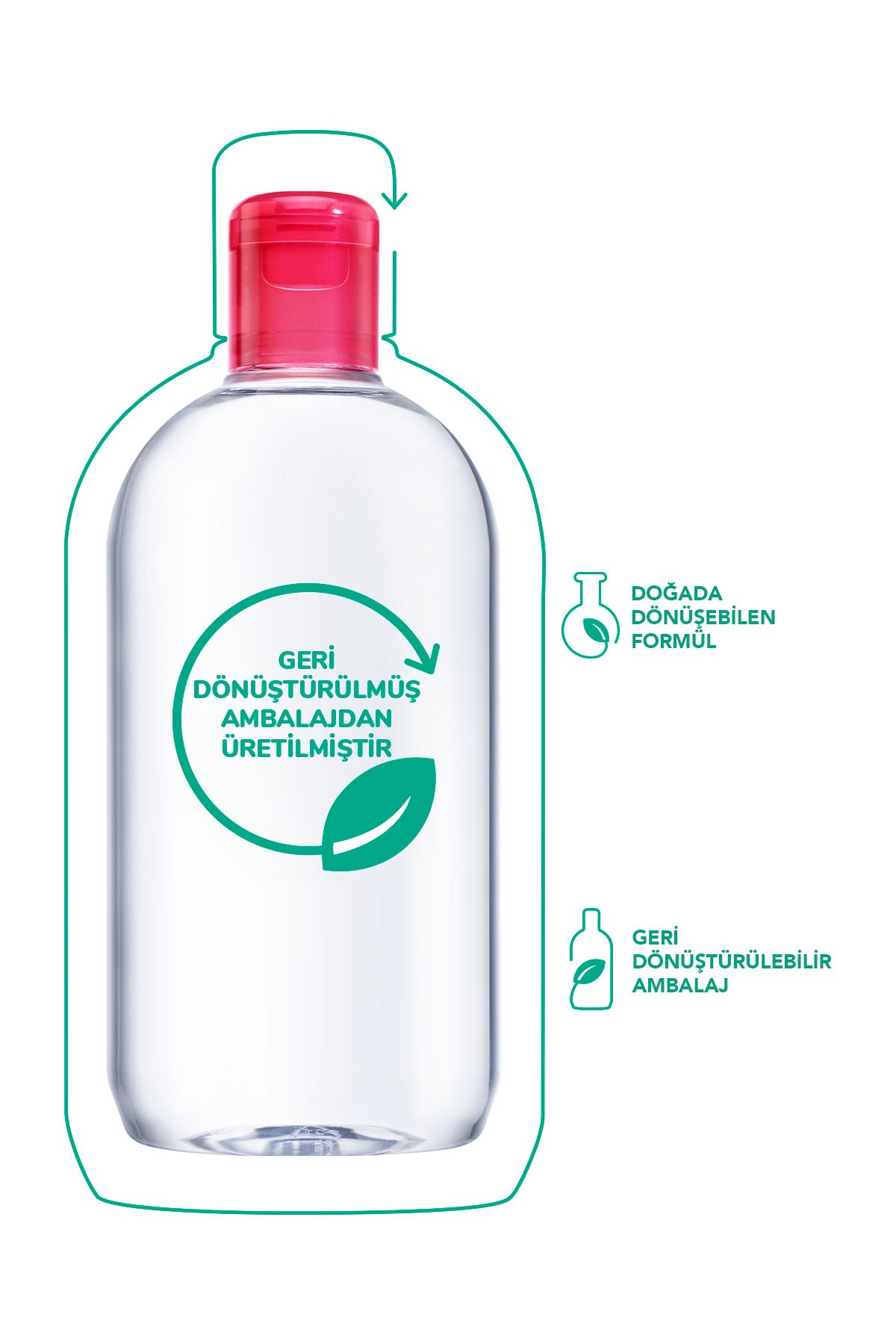 Bioderma-Sensibio H2O Micellar Make-Up Cleansing Water for Sensitive and Normal Skin 500 ml 4