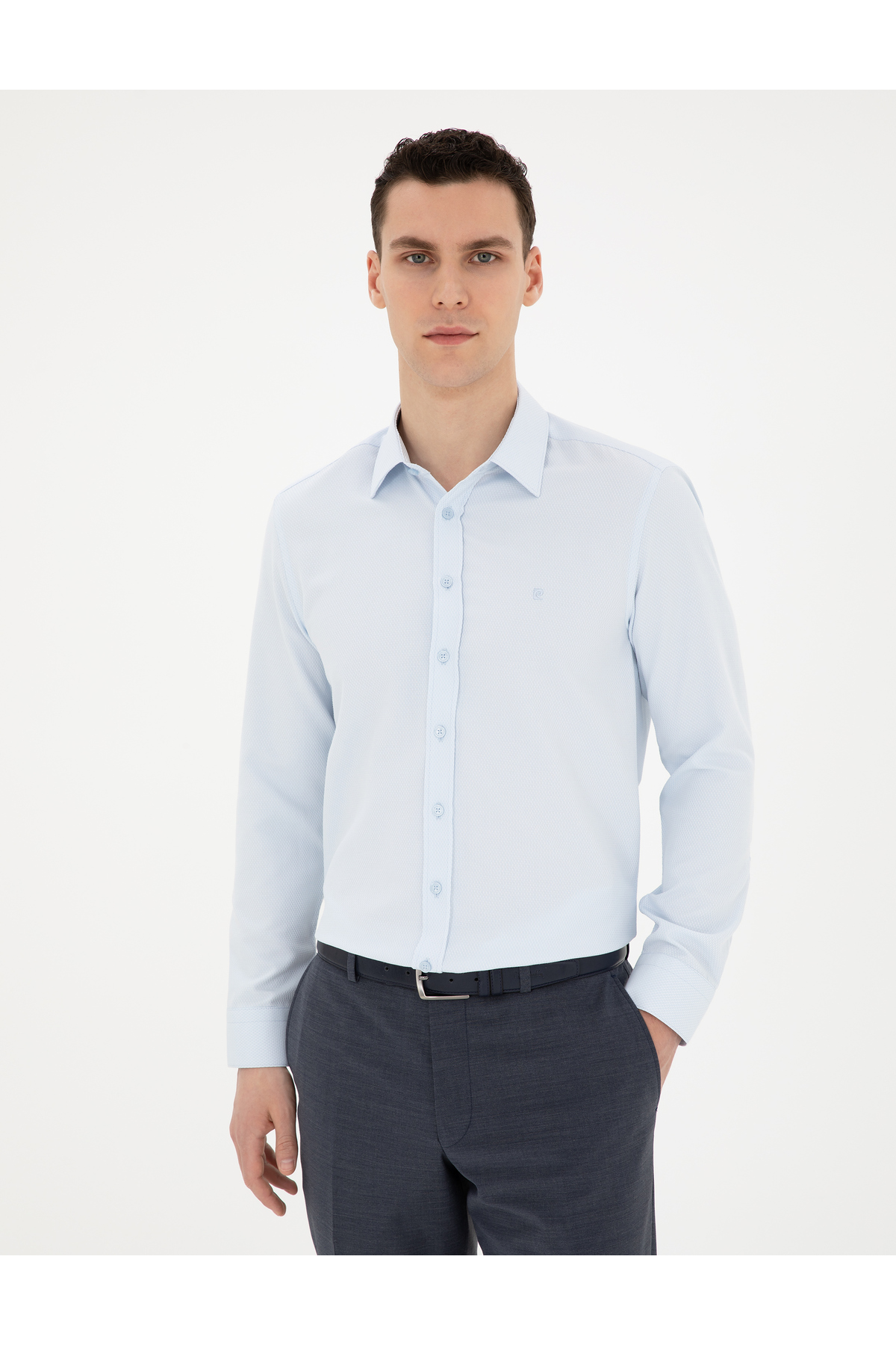 پیراهن مردانه پیر کاردین | 50289391-VR003 Pierre Cardin - Image 3