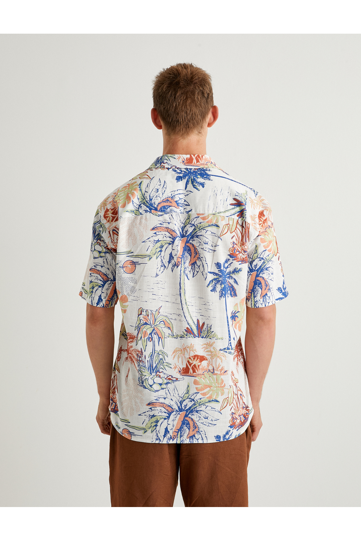 پیراهن مردانه کوتون | 4SAM60257HW Koton - Image 4