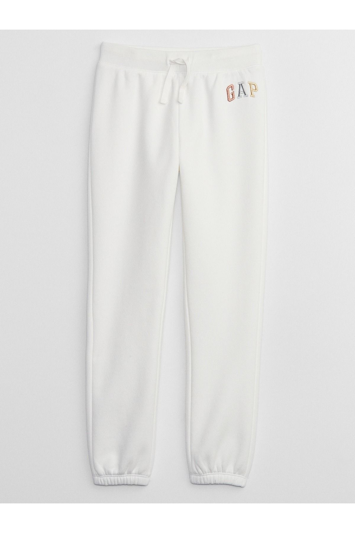 GAP Флисовые спортивные штаны для девочек Off-White Gap Logo 831146