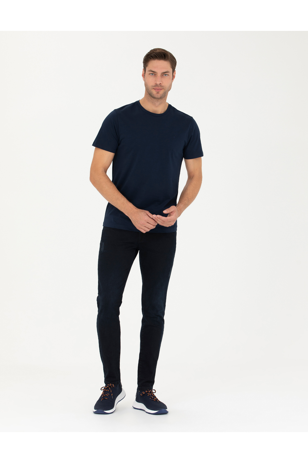 تی شرت مردانه پیر کاردین | 50289335-VR033 Pierre Cardin - Image 4