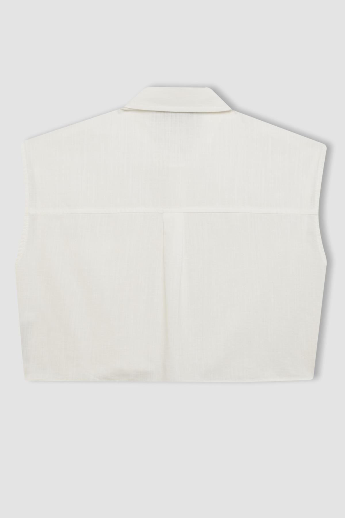 شومیز زنانه دفاکتو | D0358AX24SM Defacto - Image 3