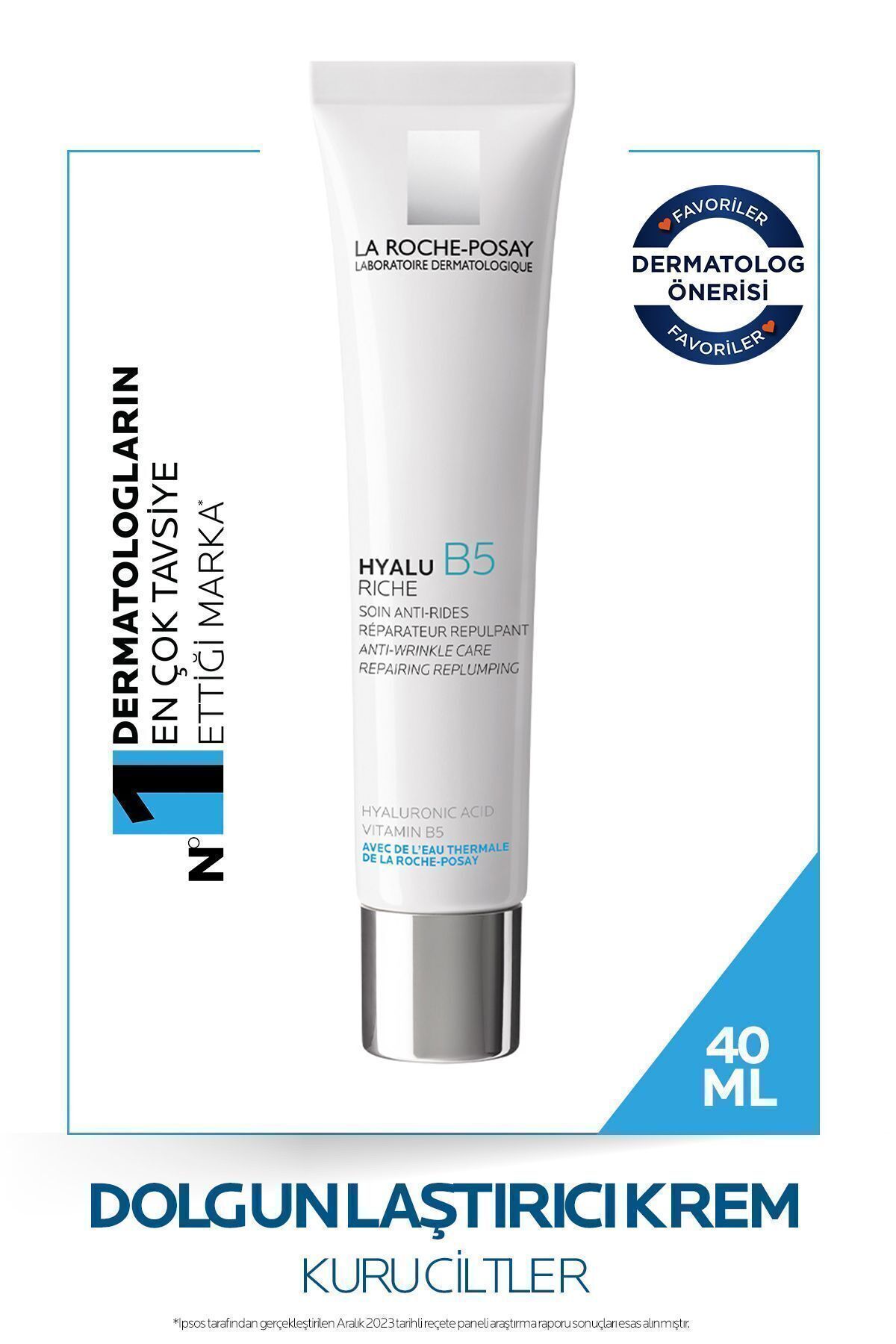 La Roche Posay Hyalu B5 Насыщенный крем 40 мл 3337875673273