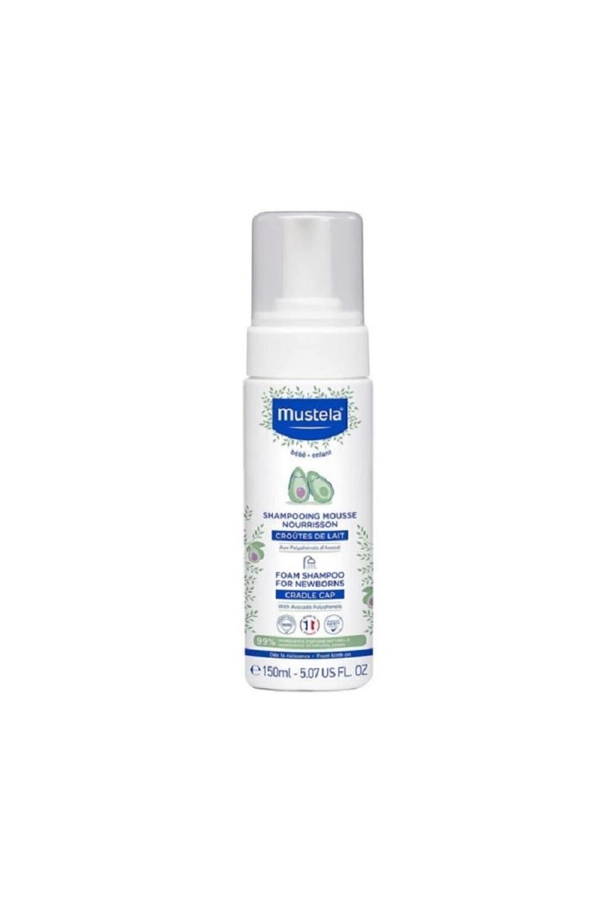 Mustela Шампунь-пенка для новорожденных 150 мл 3504105034405