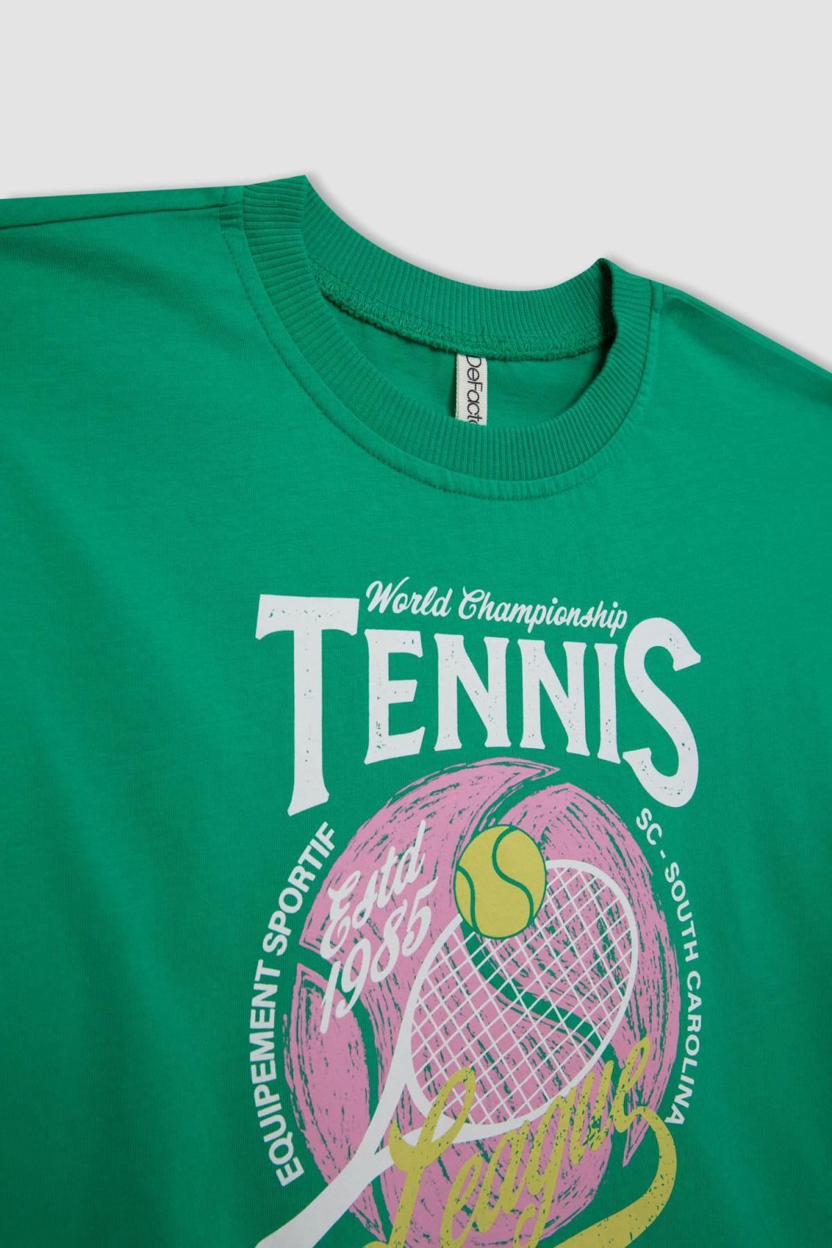 تی شرت دخترانه دفاکتو | C4726A824SM Defacto - Image 2